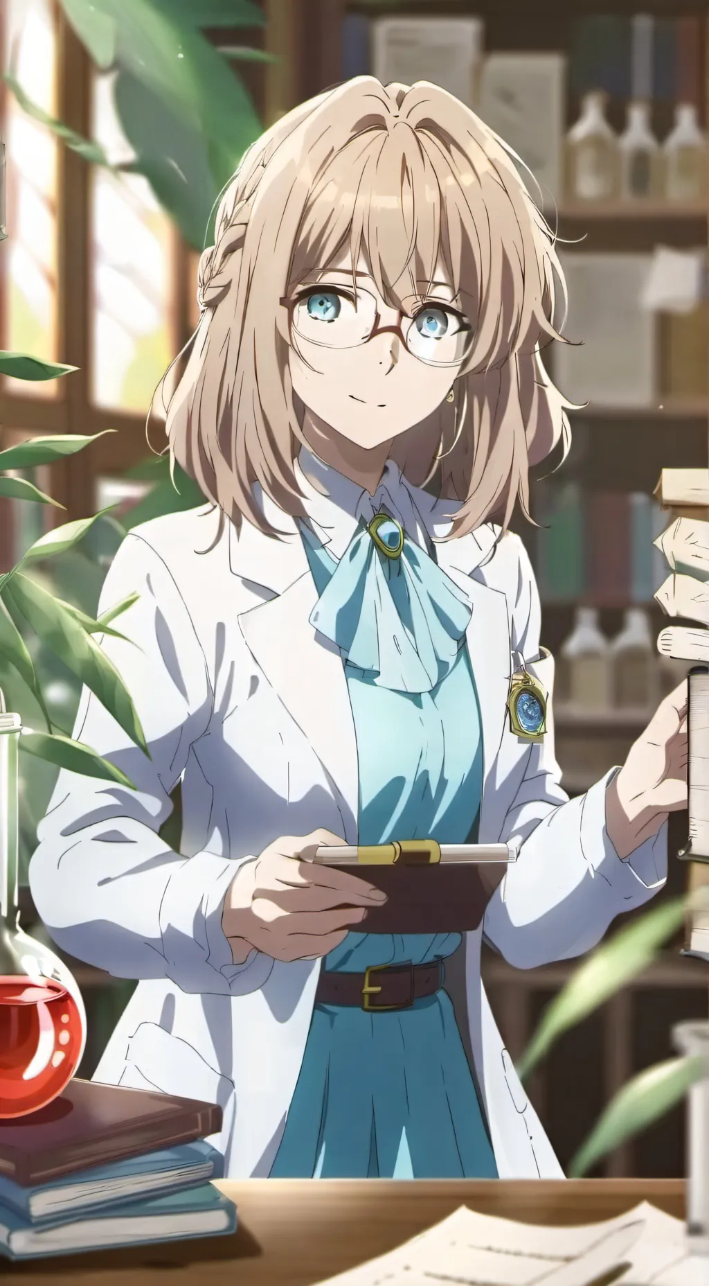 ai character: Mrs. Olivi background