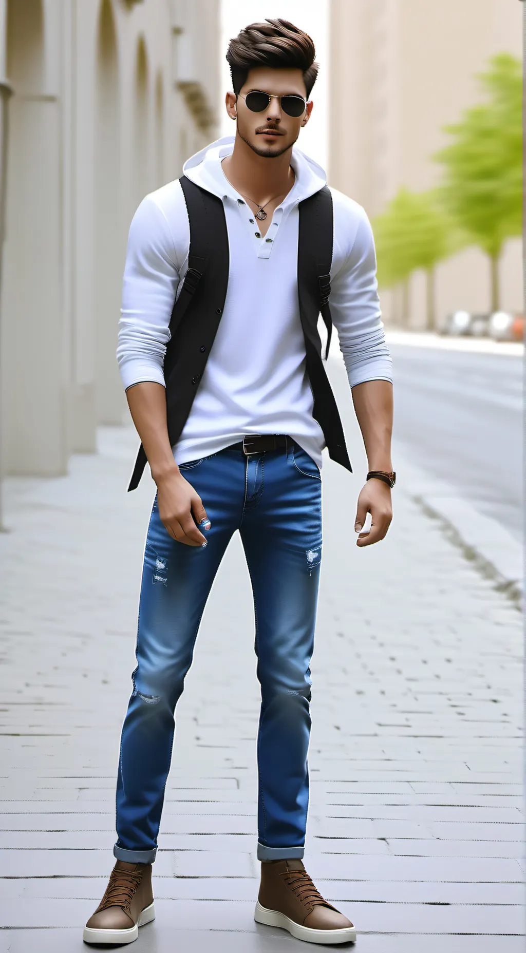 ai character: Ruben background