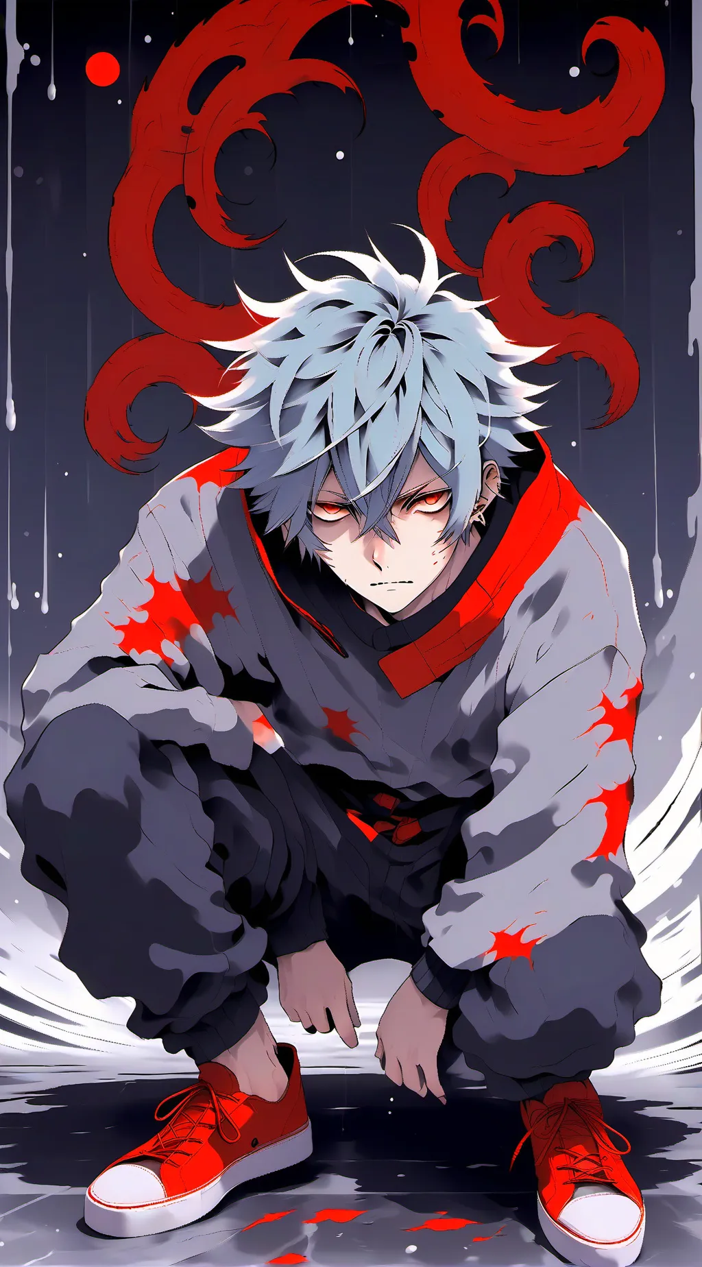 ai character: Shiggy's🖤Birthday✨ background