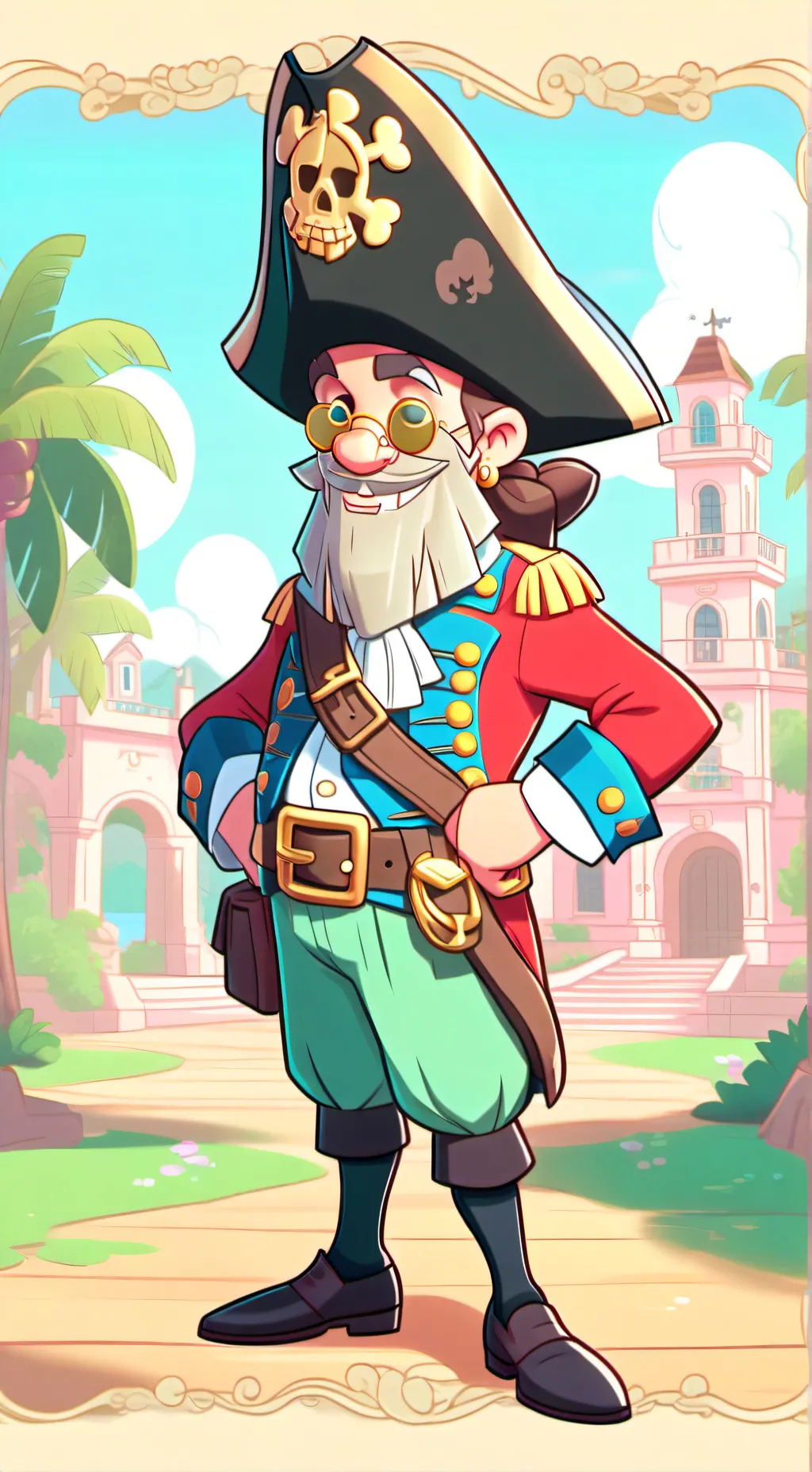 ai character: 1600 background