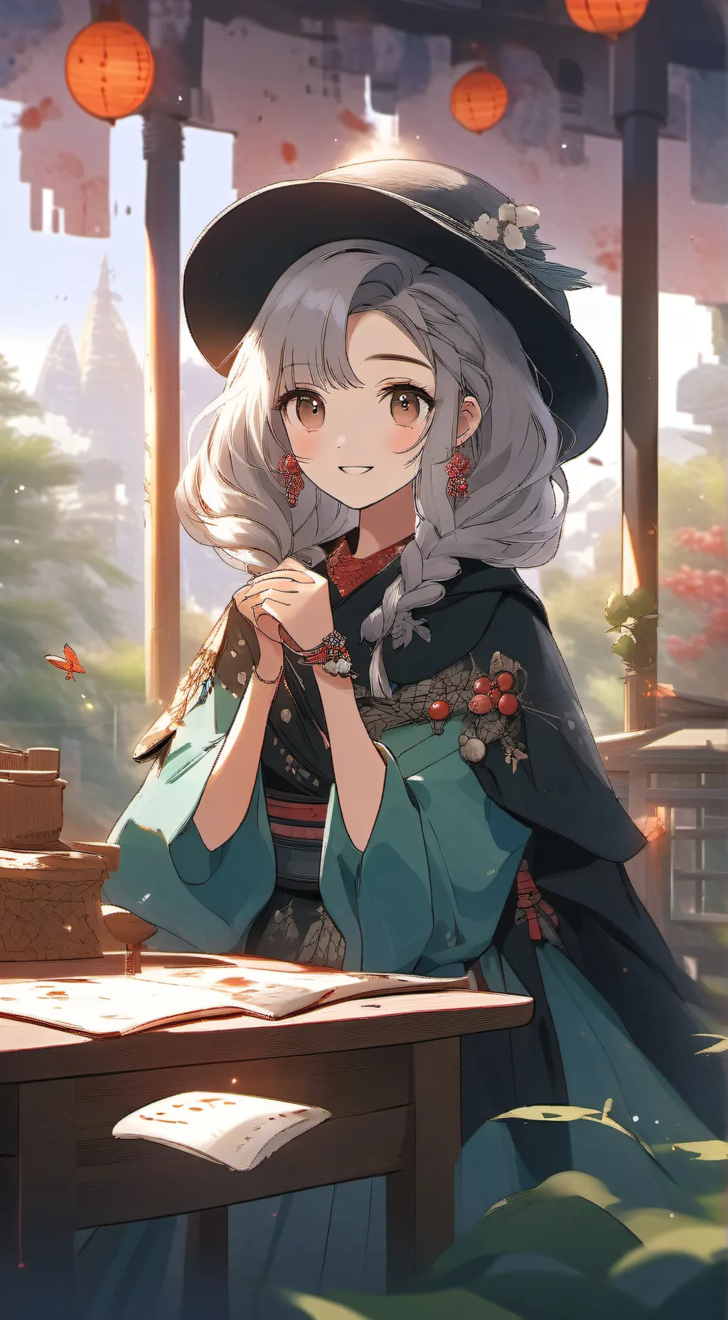 ai character: Stacy  background