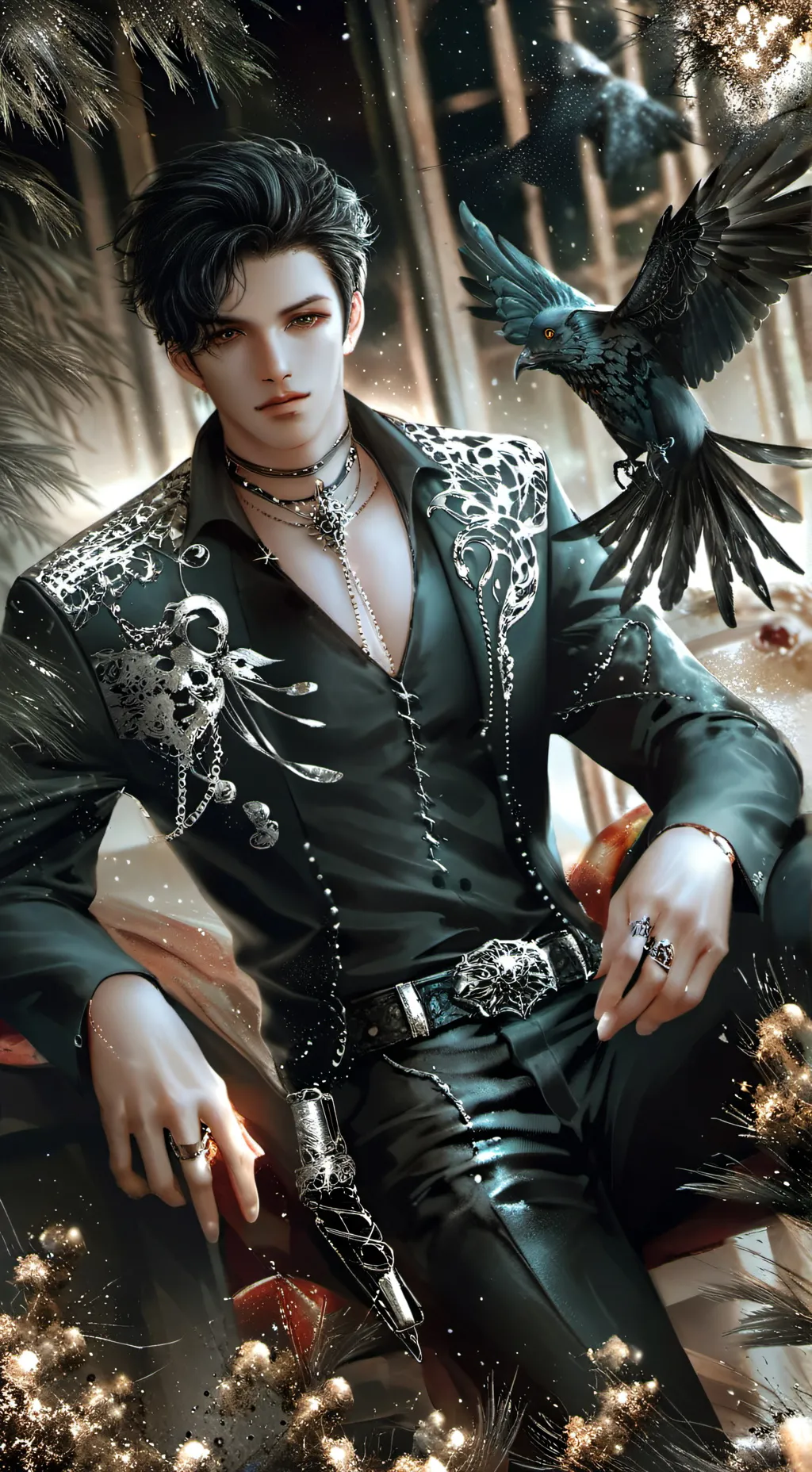 ai character: simon background