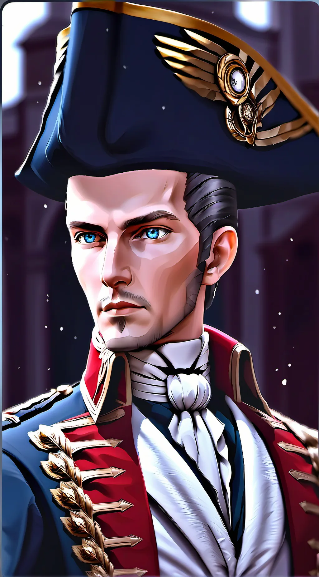 ai character: George Washington background