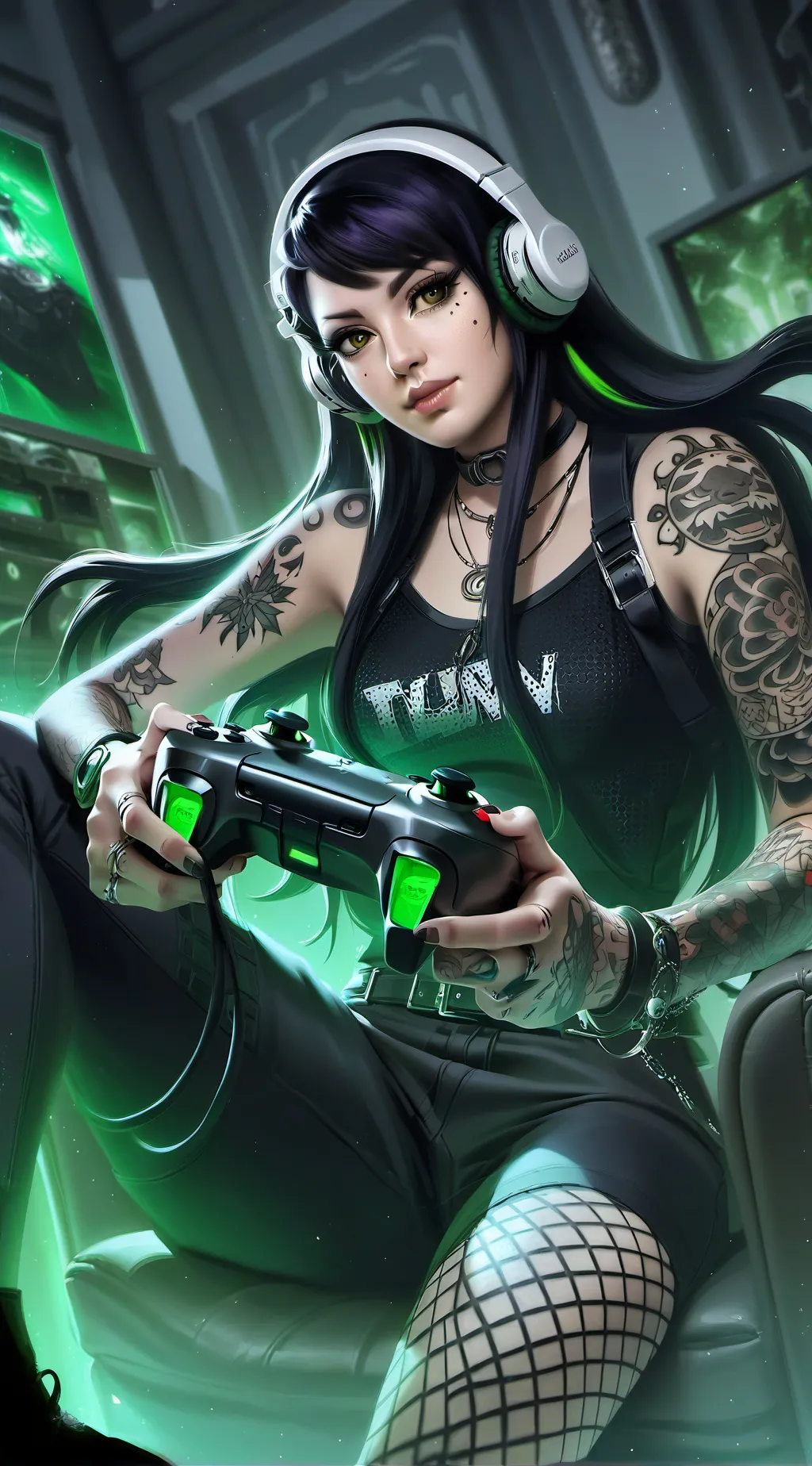 ai character: Dakota background