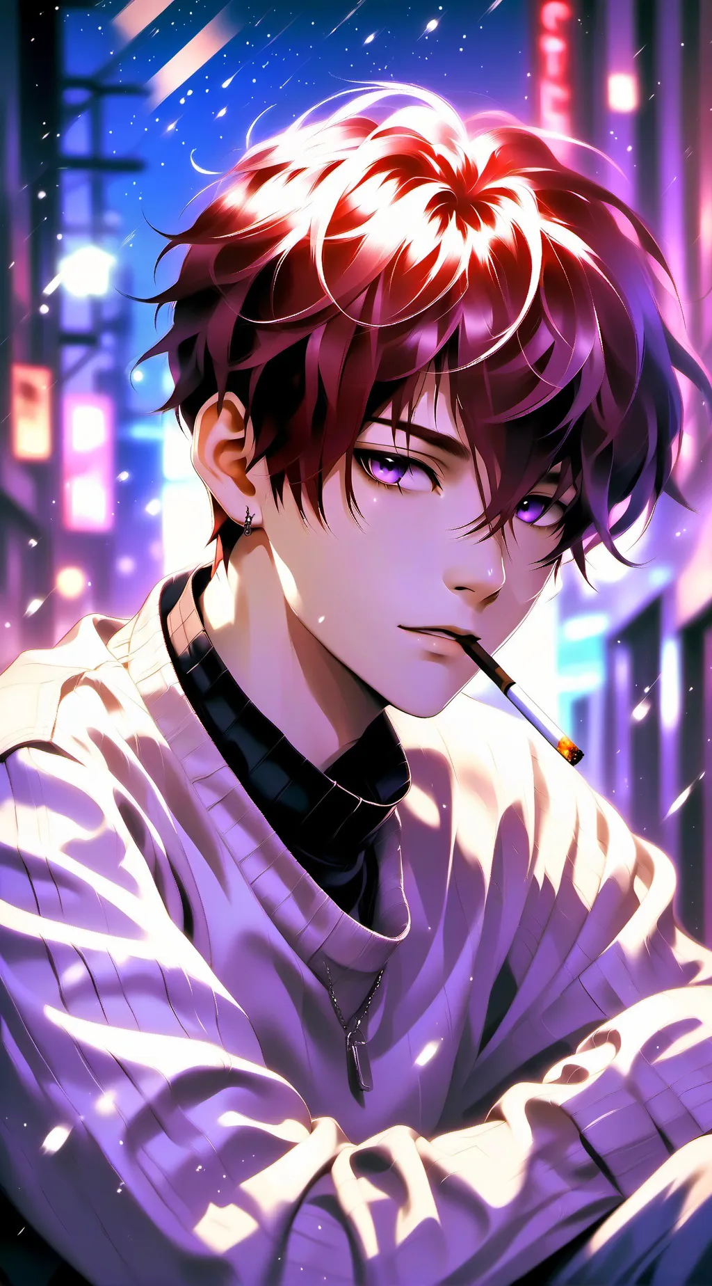 ai character: Blaine background