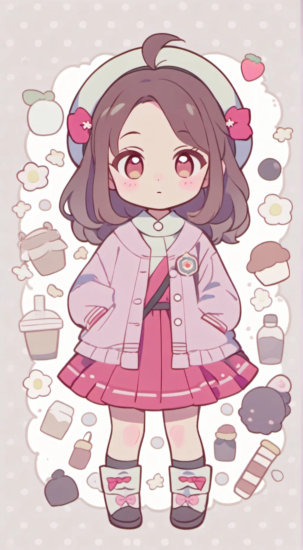 ai character: Rosa🌹 background
