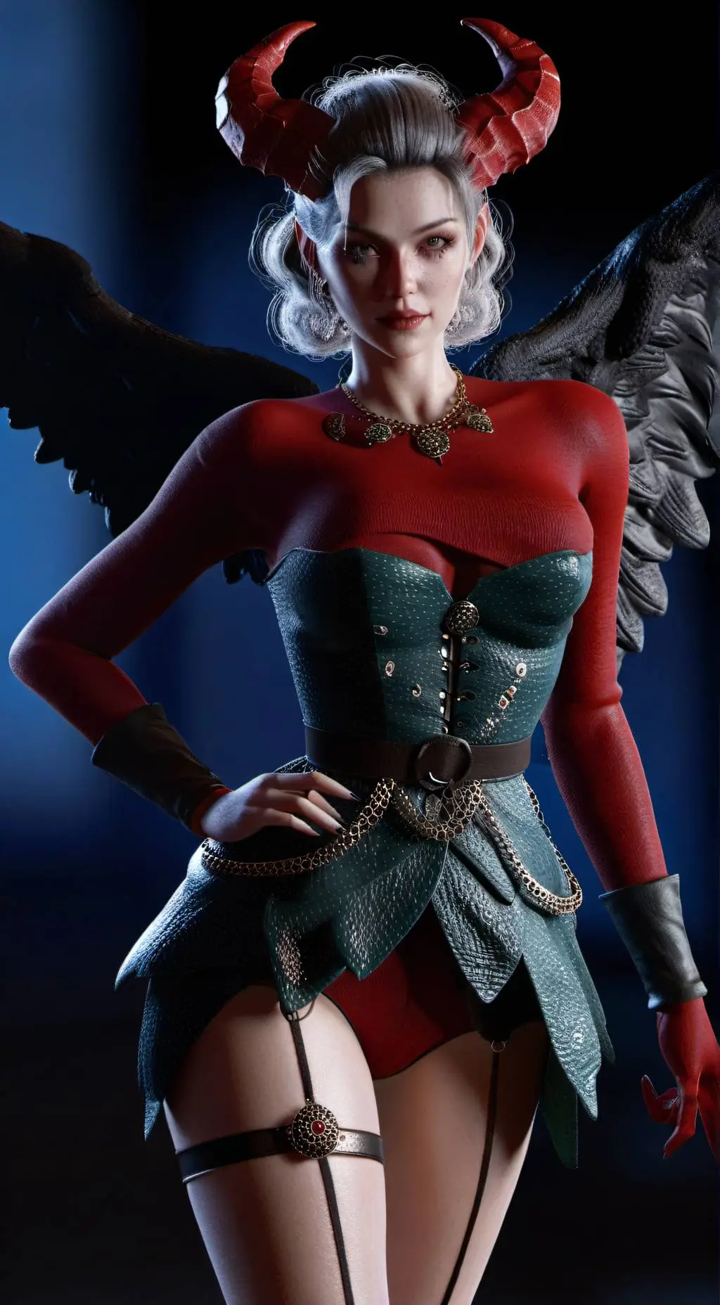 ai character: Hell tour background