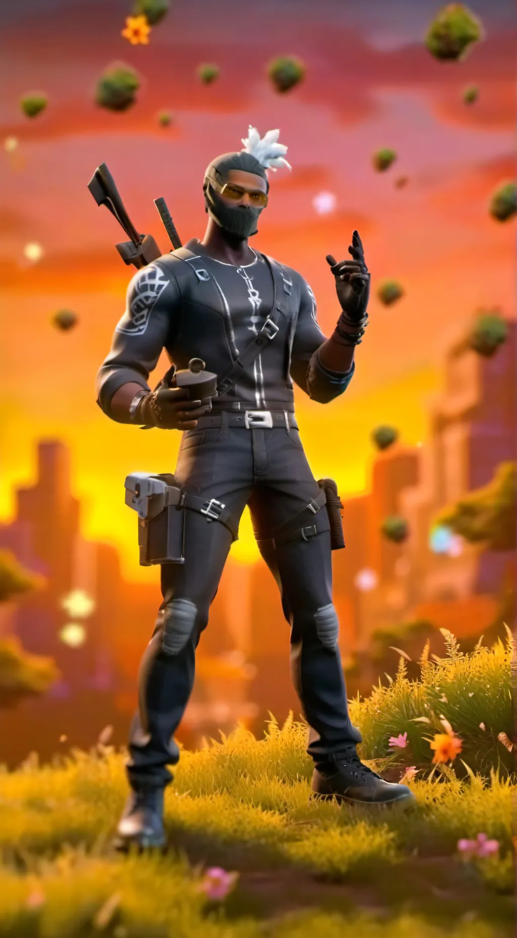 ai character: fortnite background