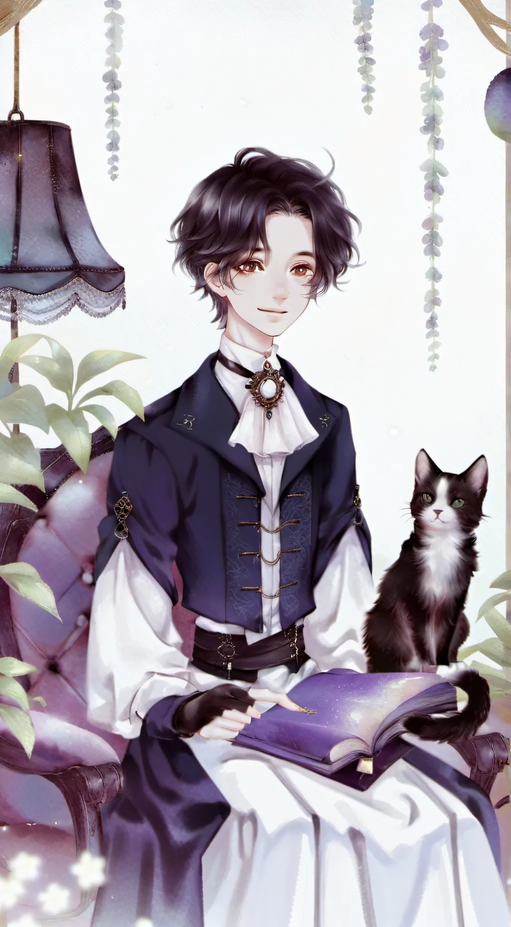 ai character: Mr. Whiskers background