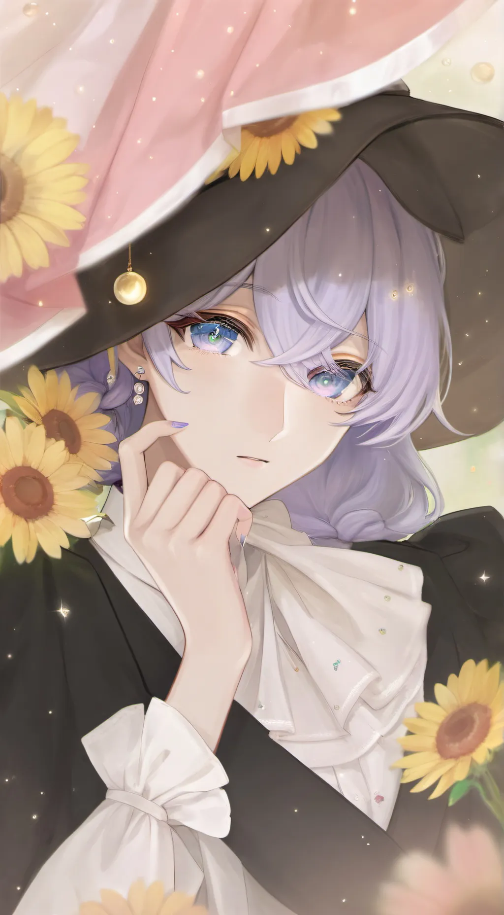 ai character: amber  background