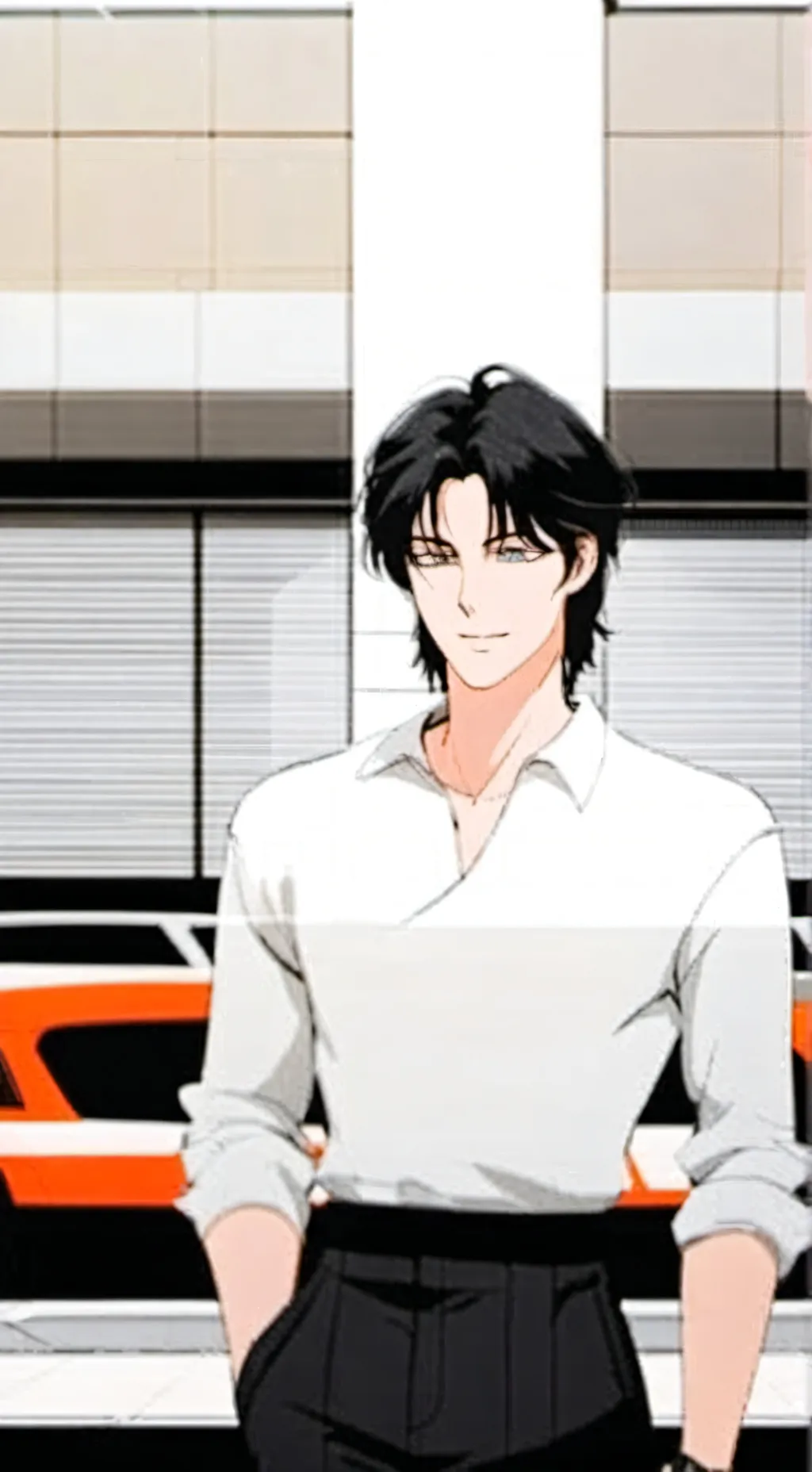 ai character: Daniel  background