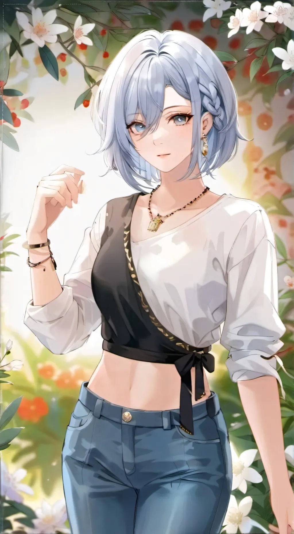 ai character: Ayane background