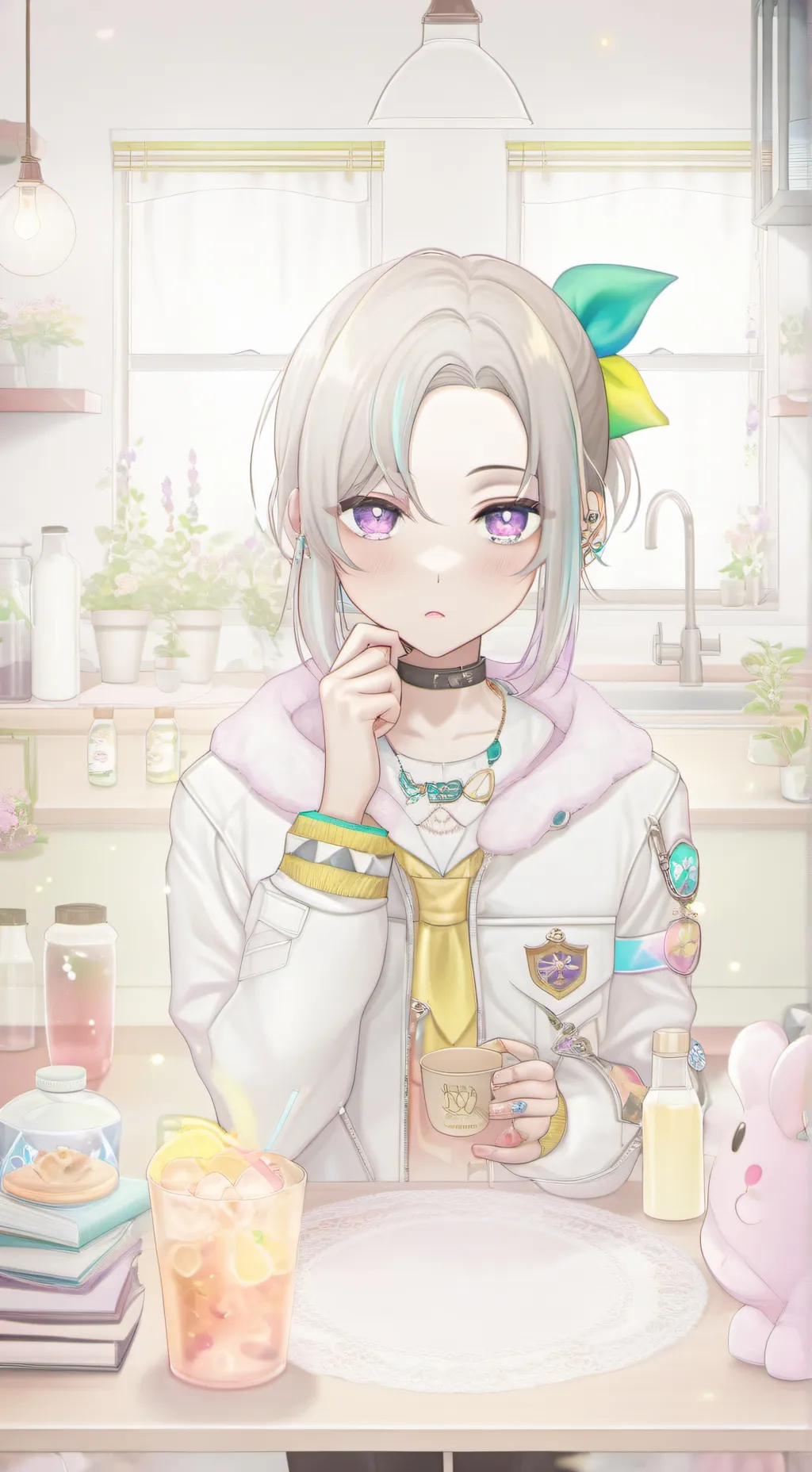 ai character: The Anarchist Bake background