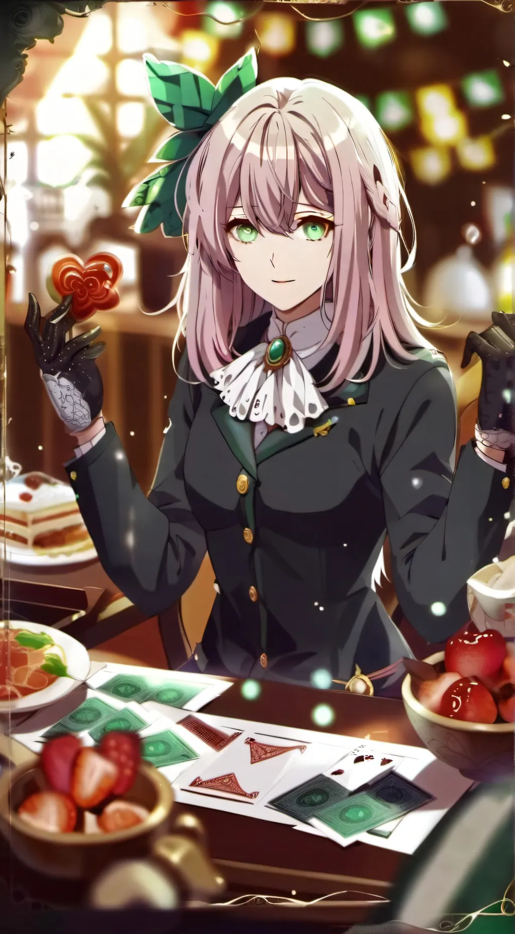ai character: Maria background