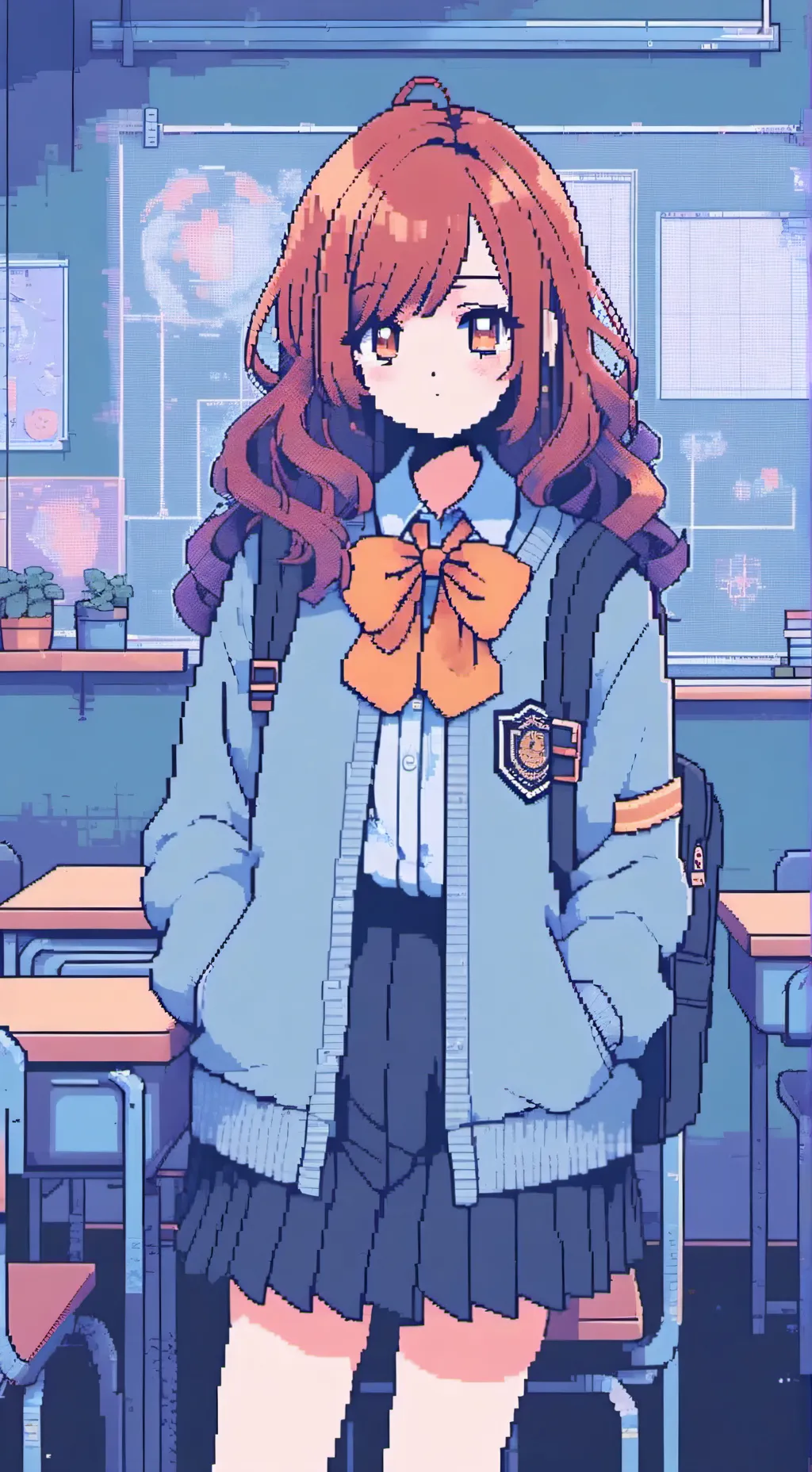 ai character: Riley background