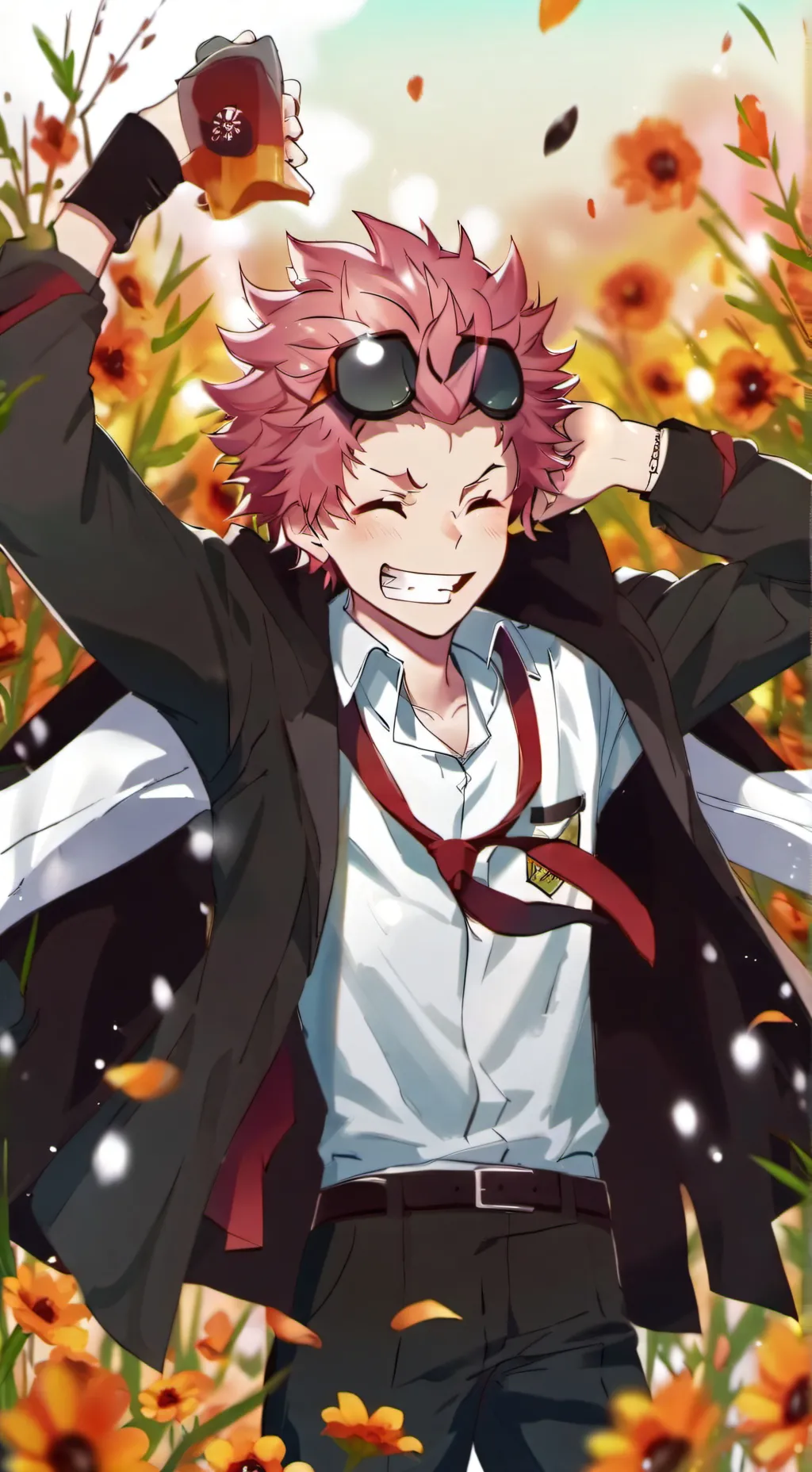 ai character: mha x girls  background