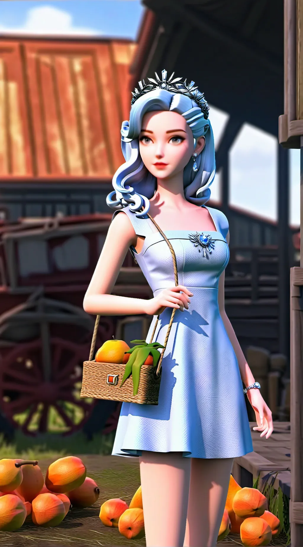 ai character: Empress of the Orc background