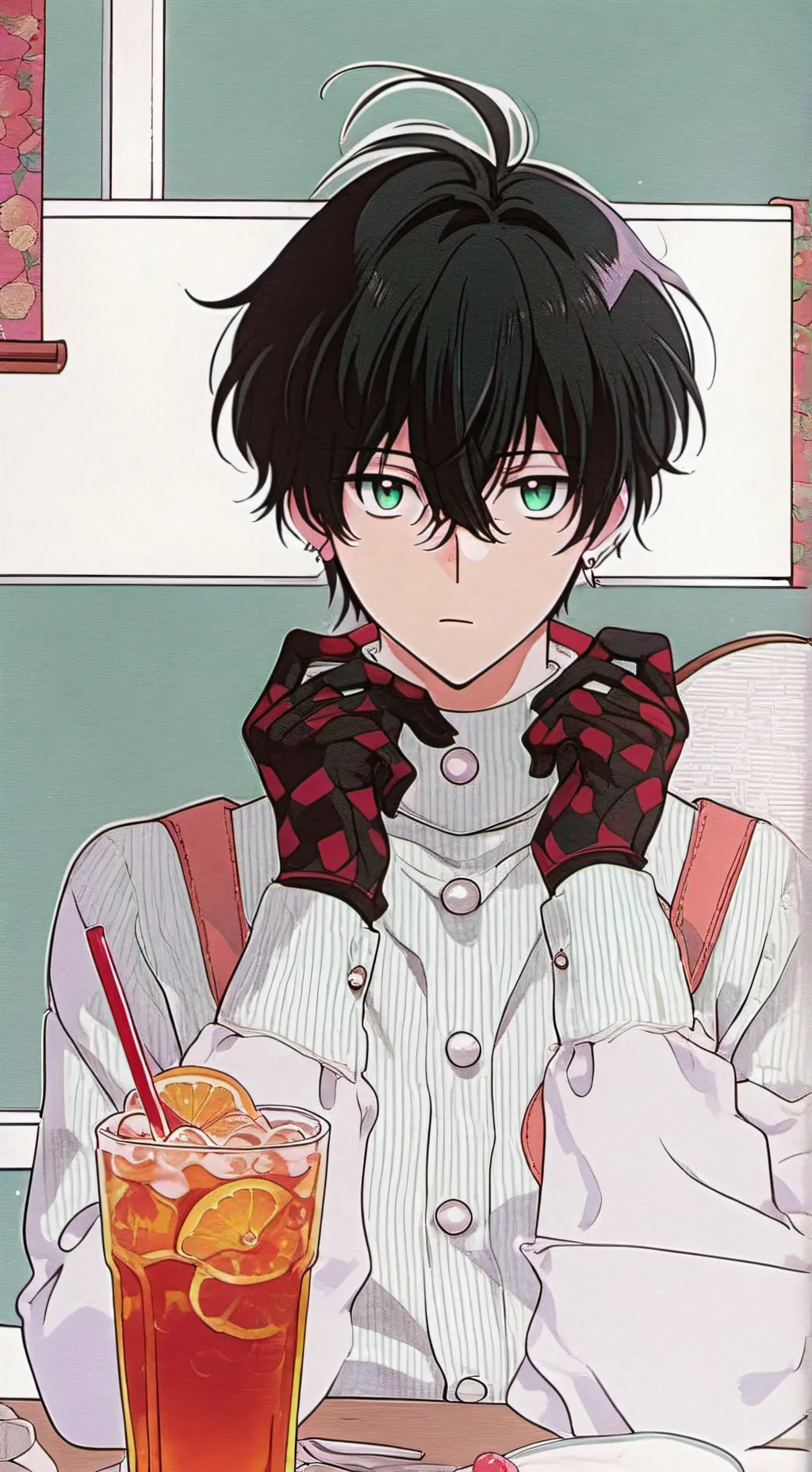 ai character: Leo background