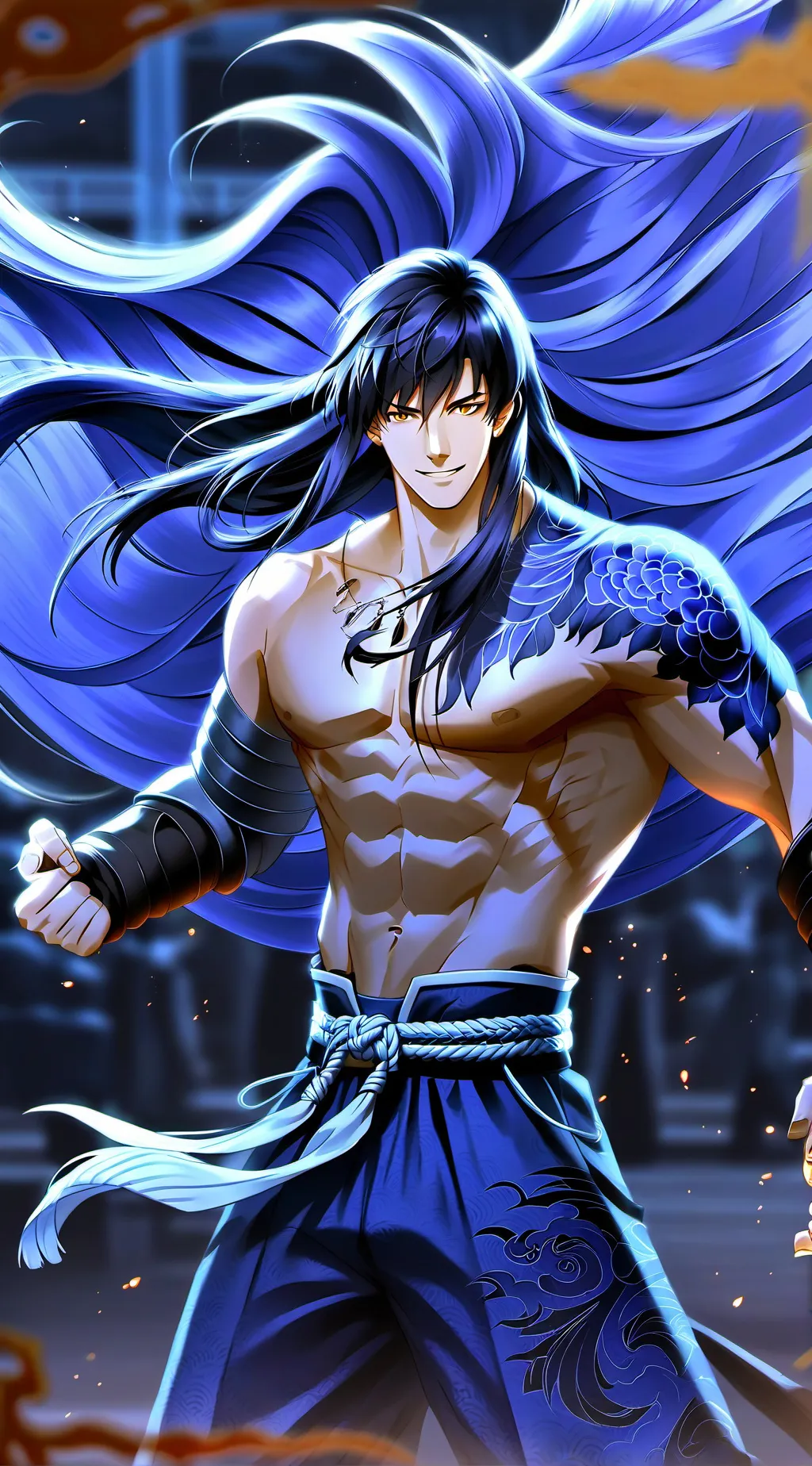ai character: Kaisin the Sea background
