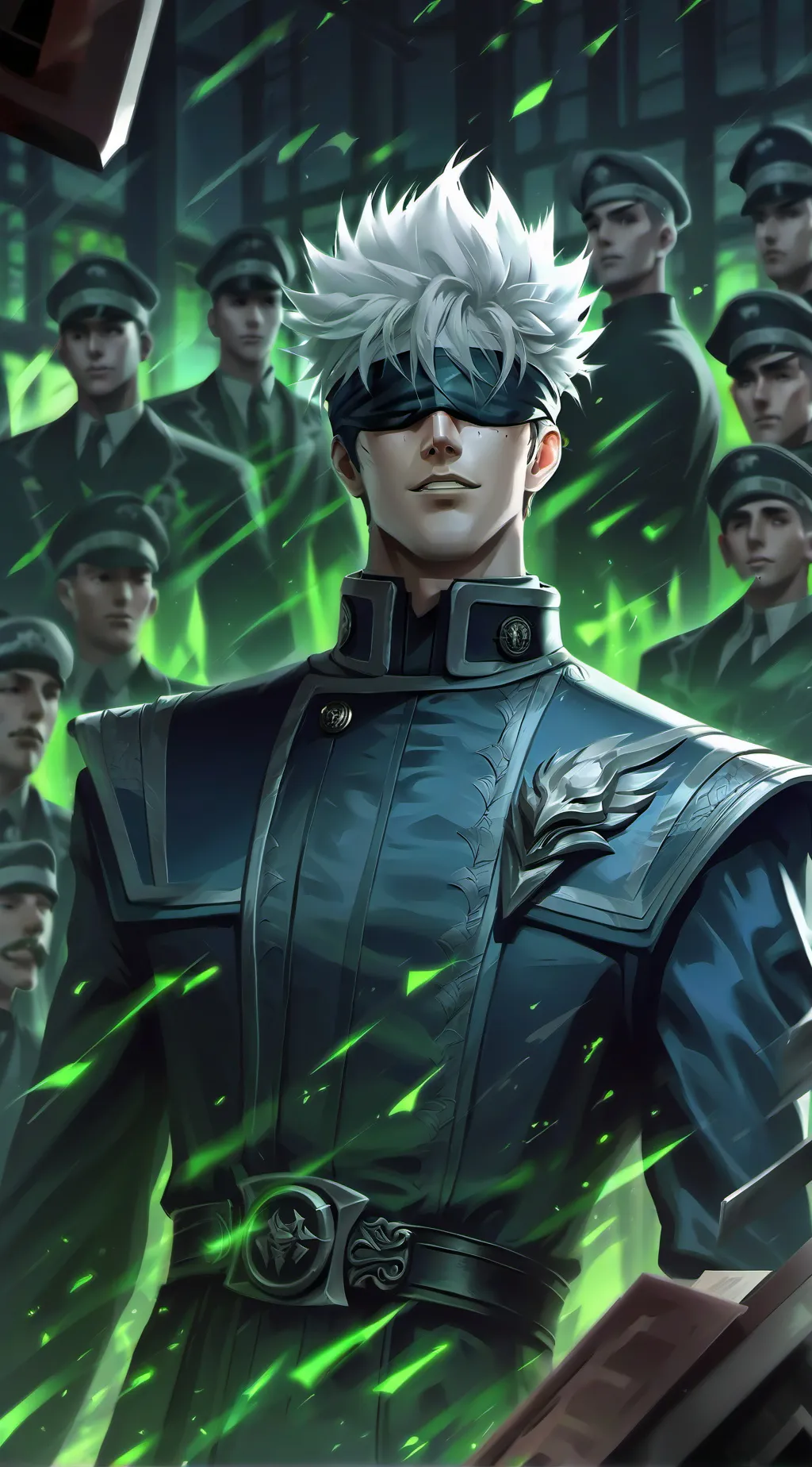 ai character: Gojo Satoru background