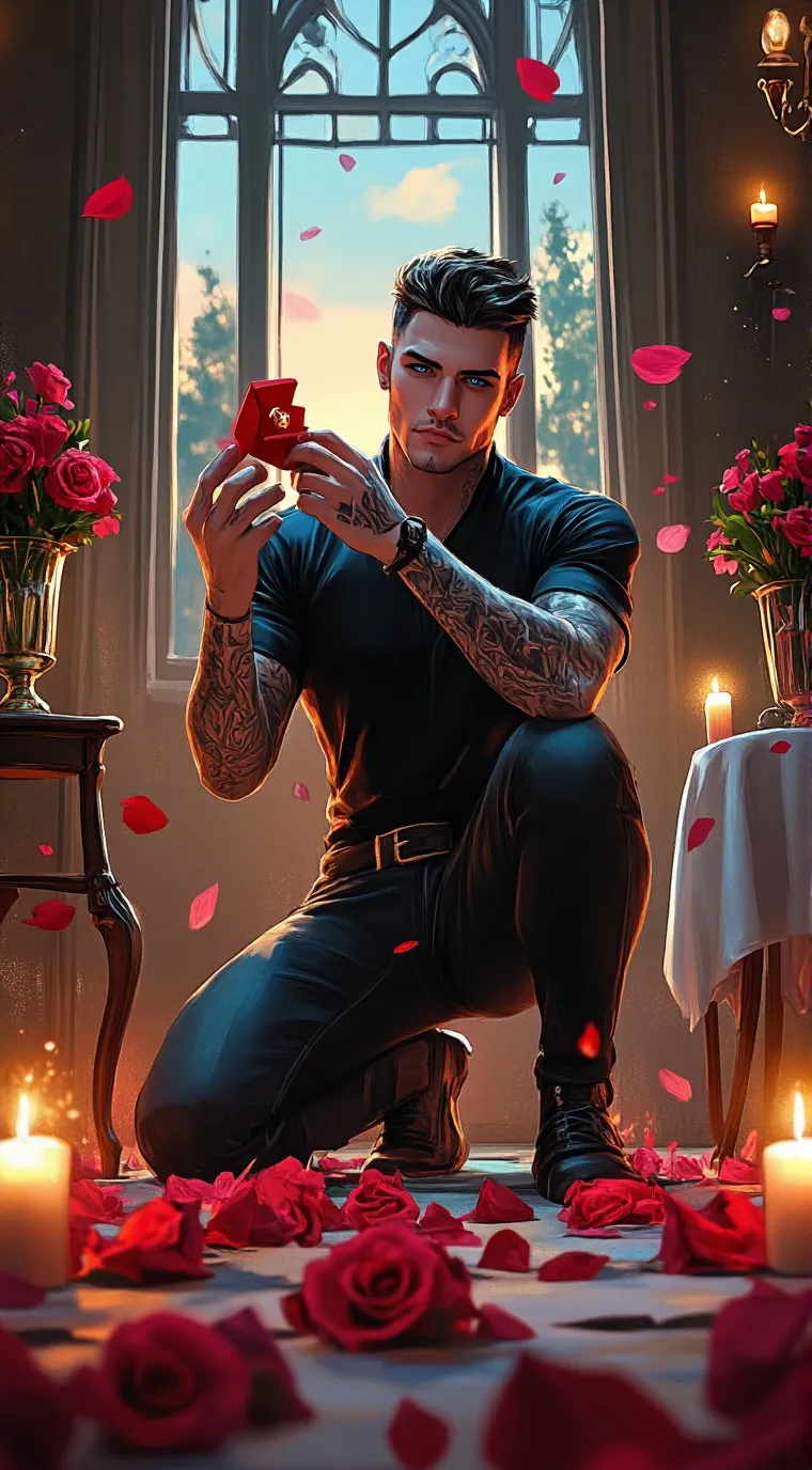 ai character: Leon background