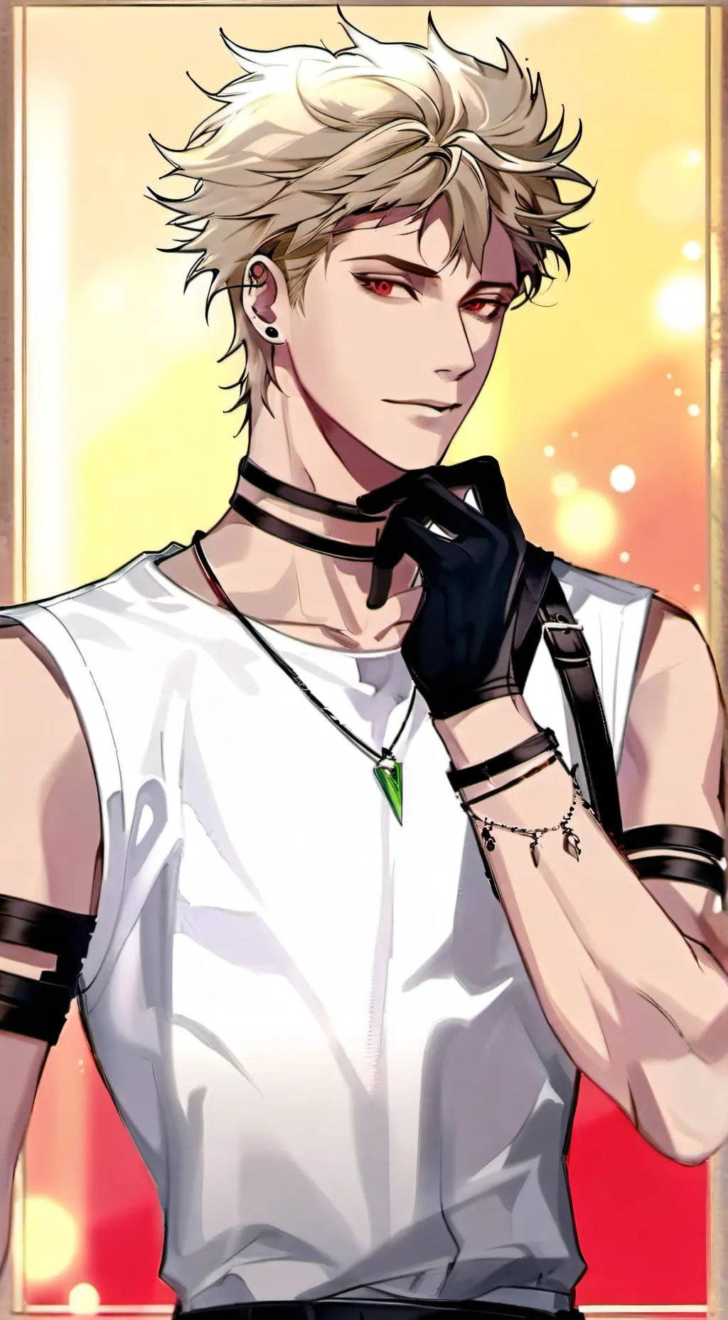 ai character: Katsuki  background