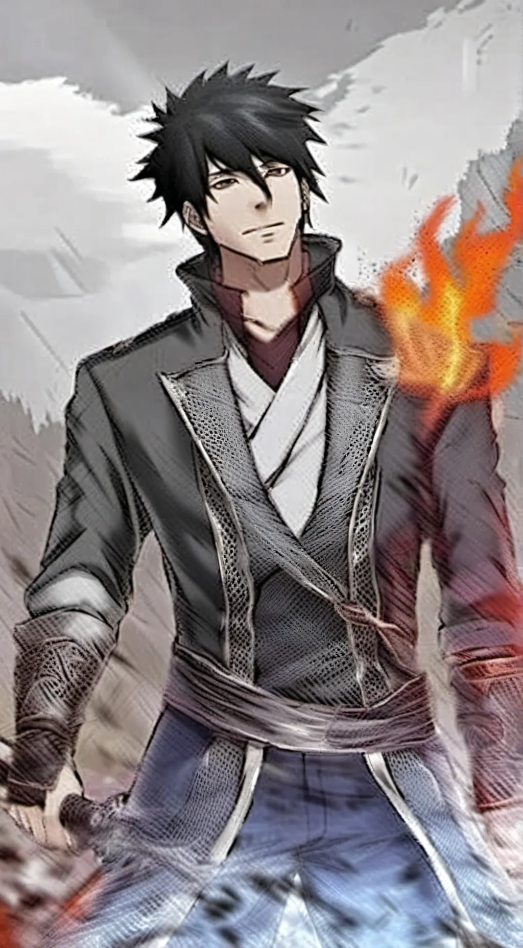 ai character: 🖤Dabi 🖤 background