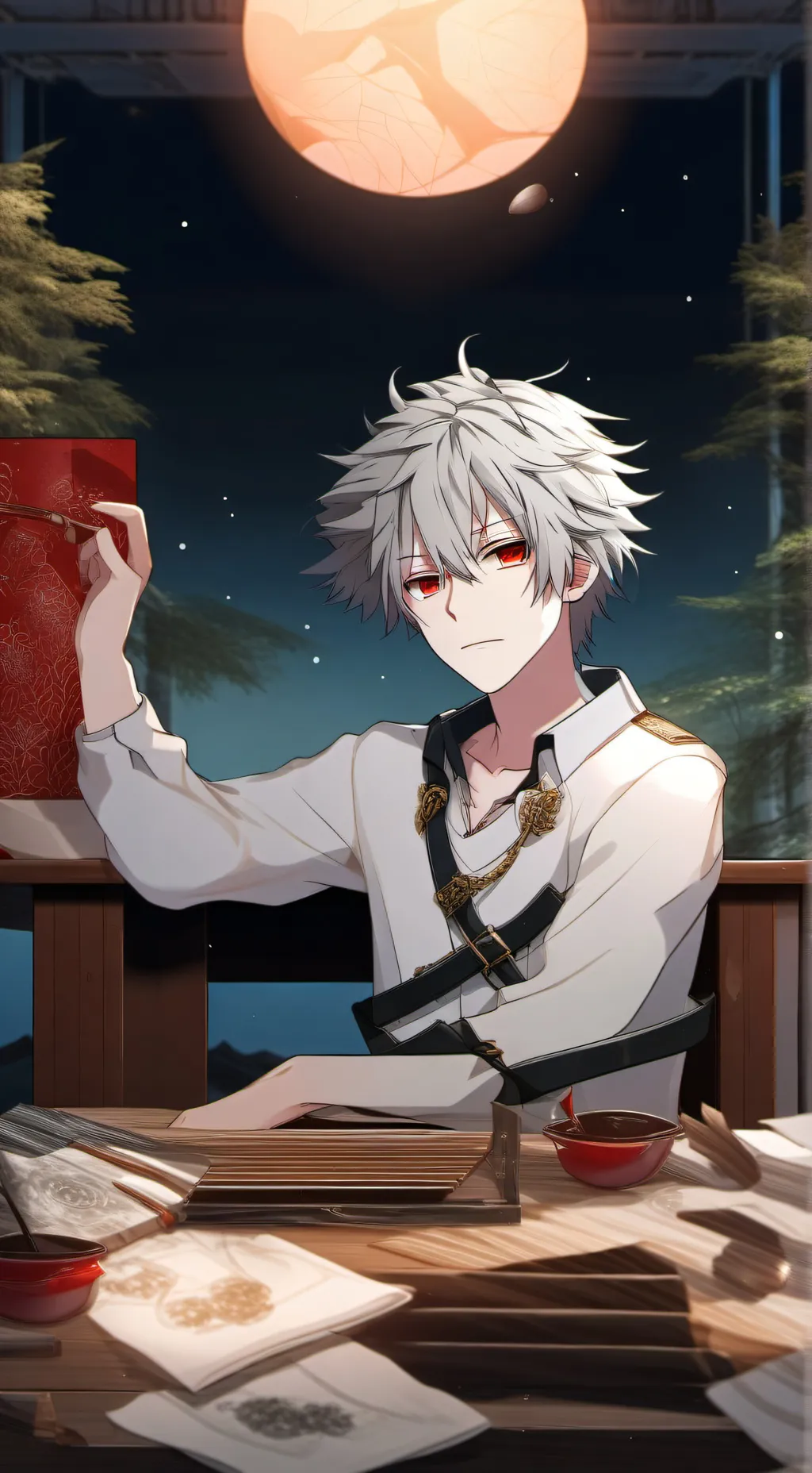 ai character: Liam background