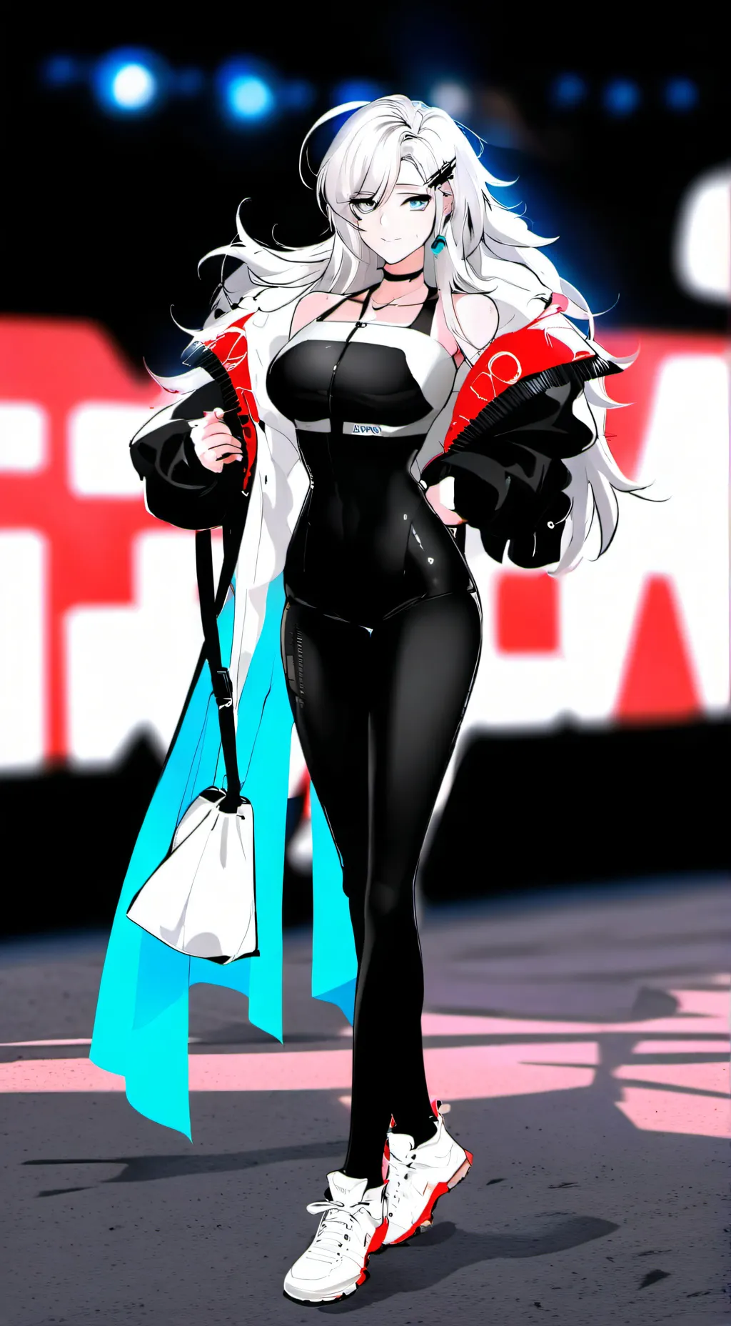 ai character: Leila  background