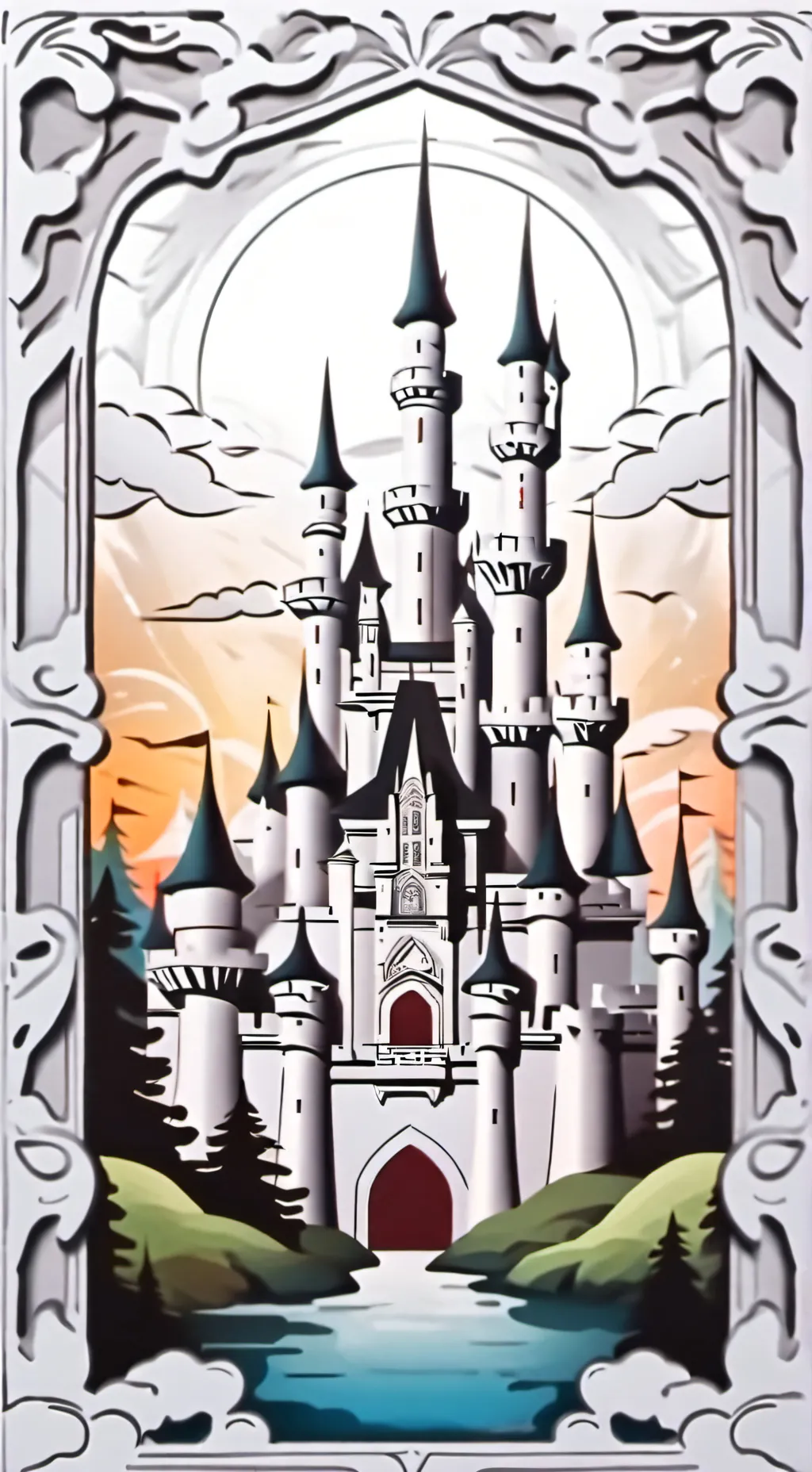 ai character: HP (true story) background