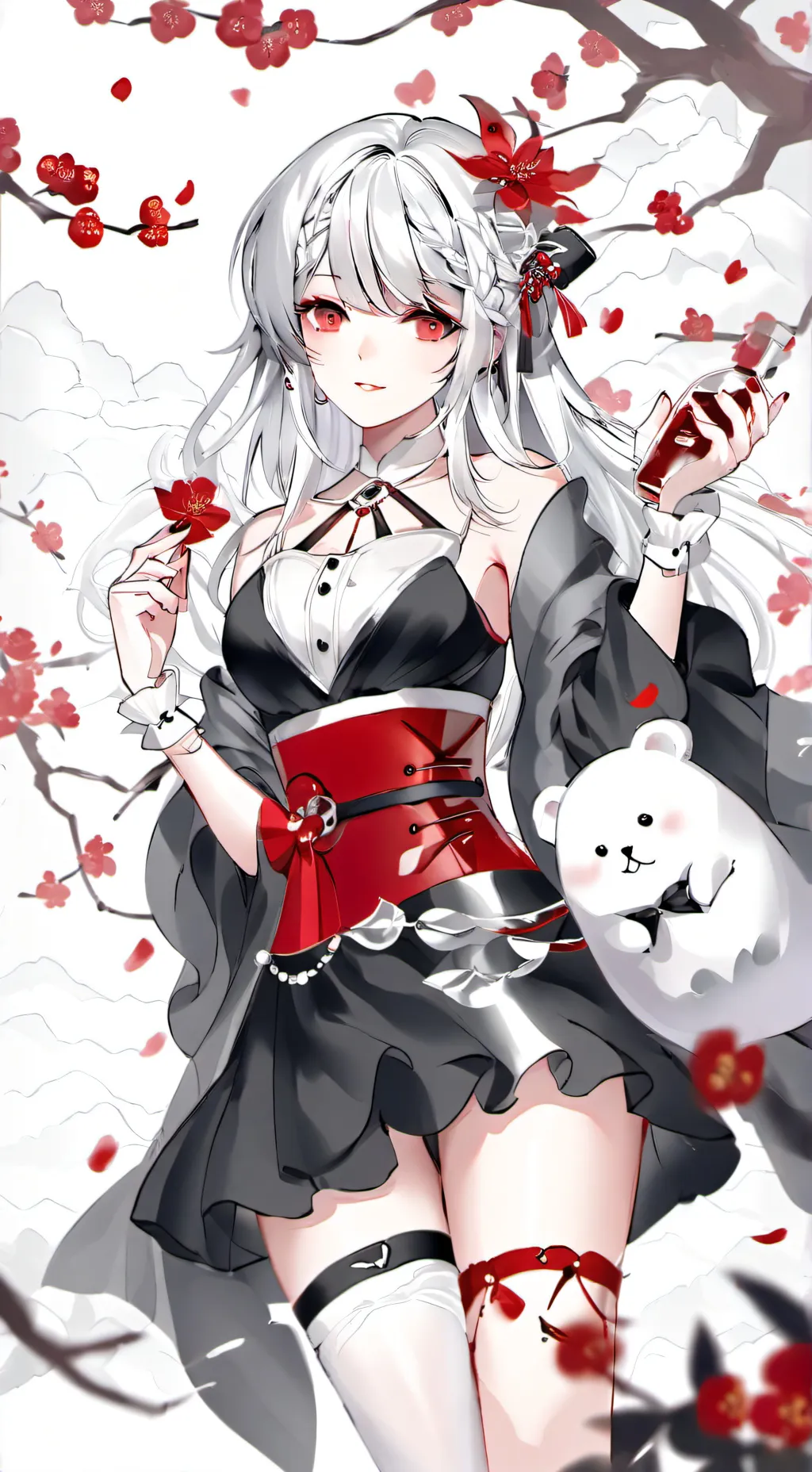 ai character: Amy  background