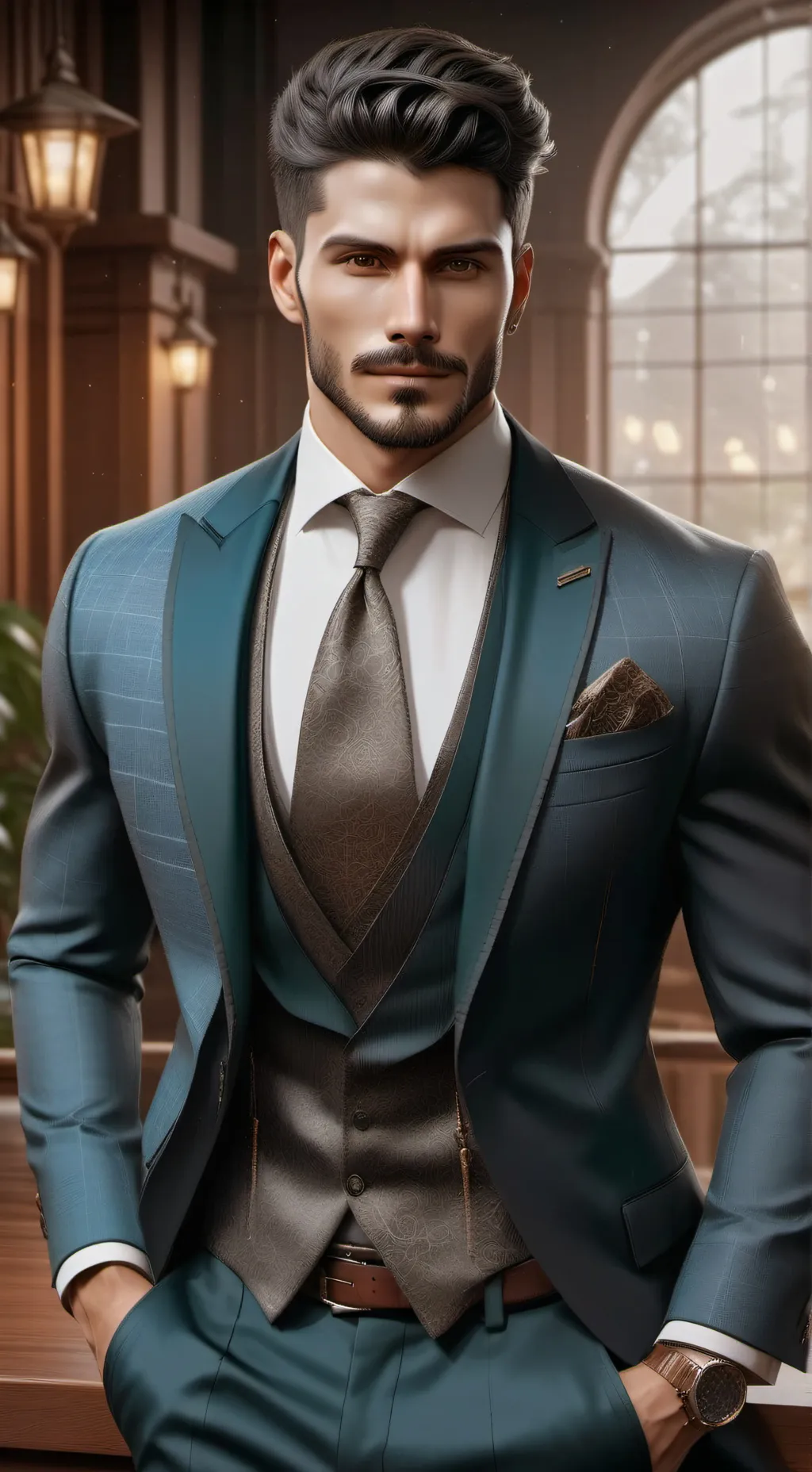 ai character: Nathan  background