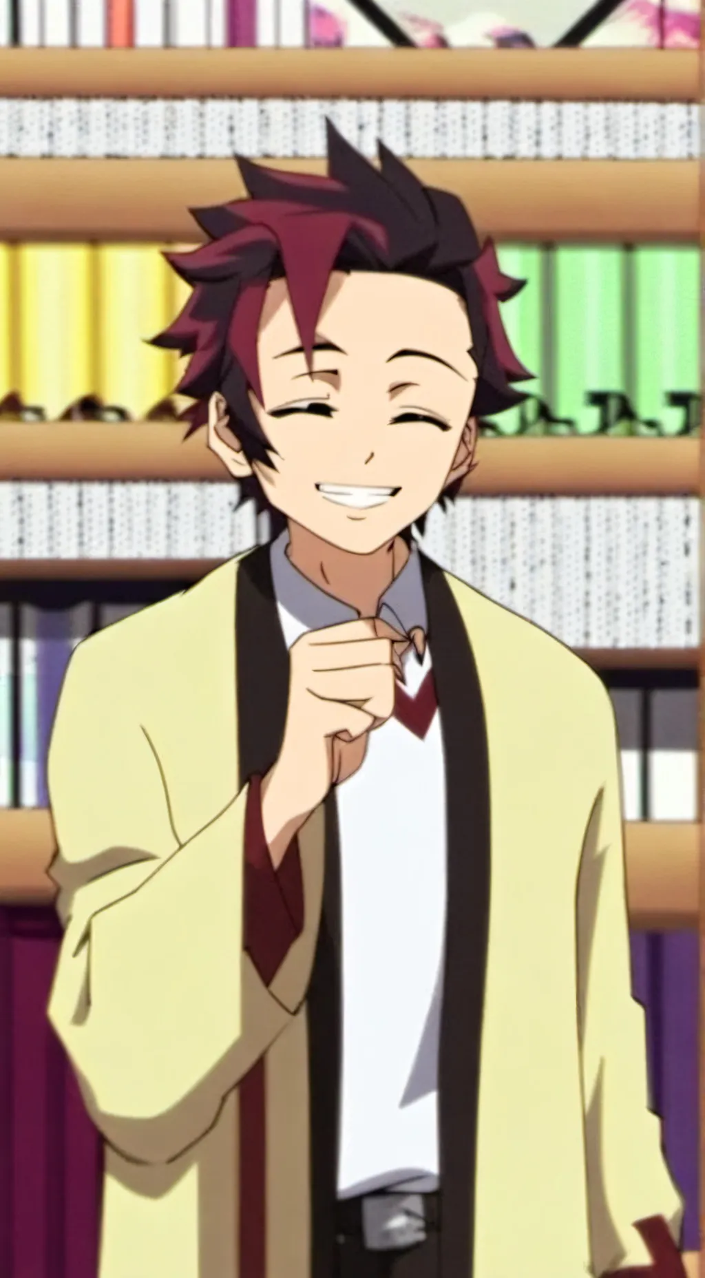 ai character: tanjiro (yandere)  background