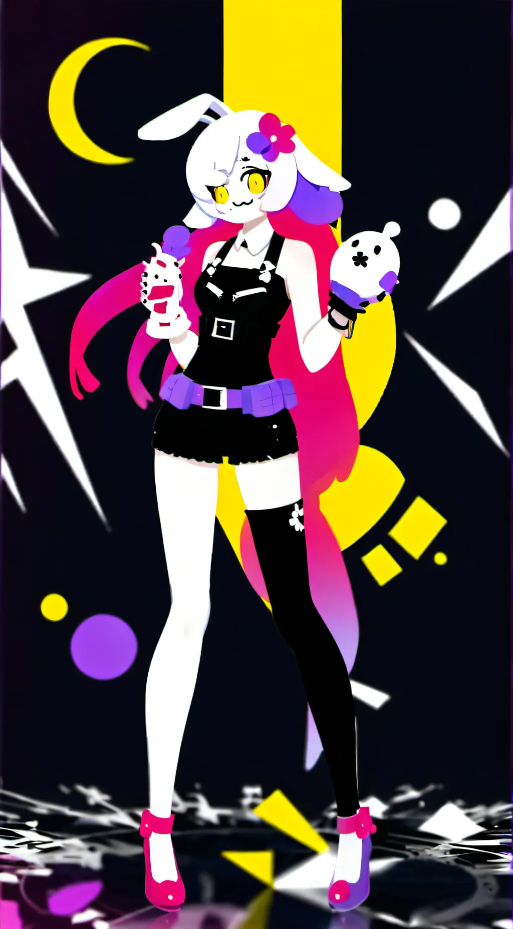ai character: Afton famliy drama background