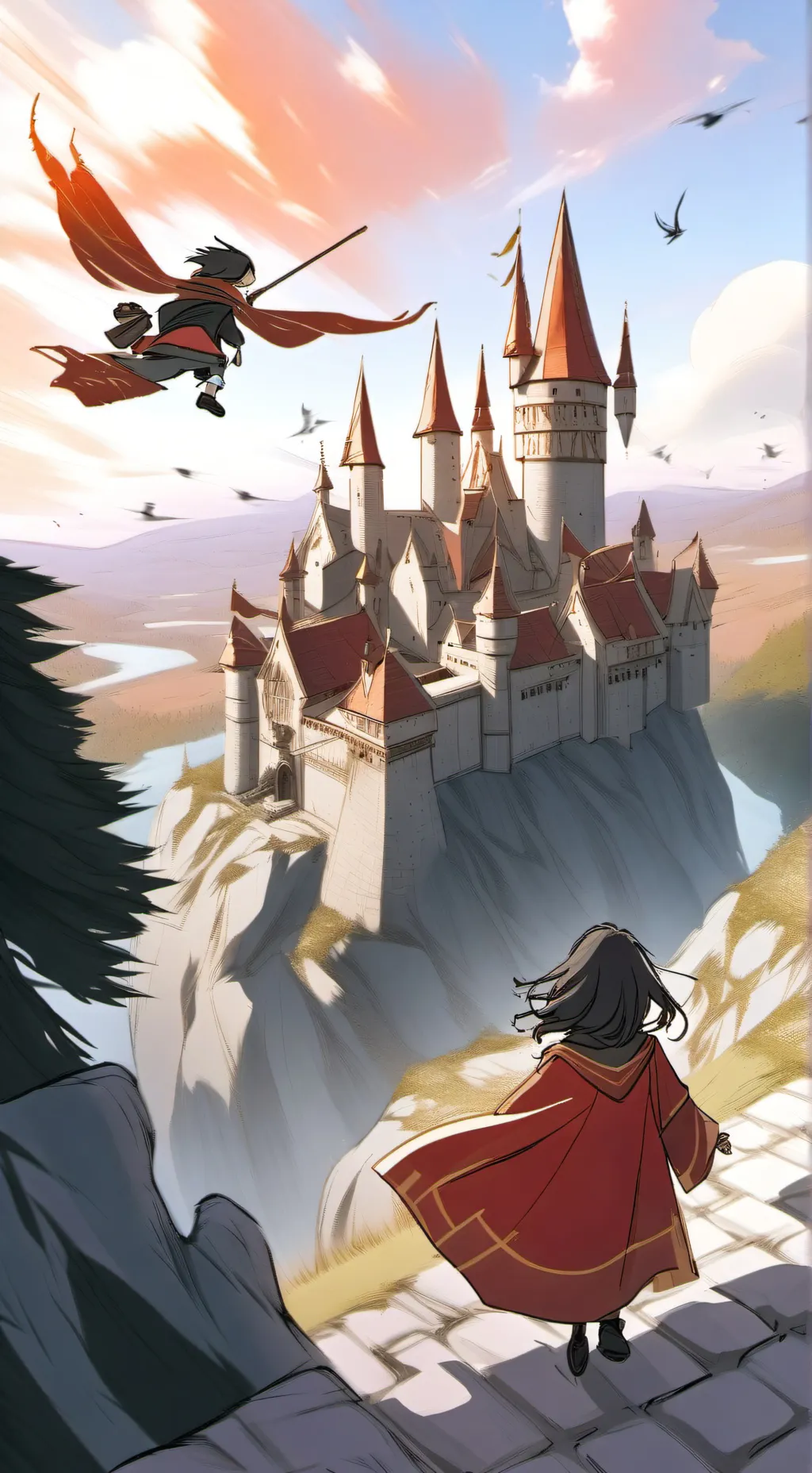 ai character: 🏰Hogwarts🏰 background