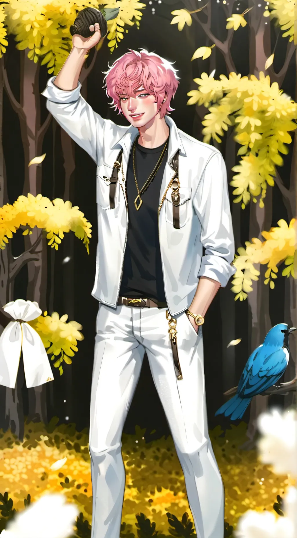 ai character: Cupid (from dti) background