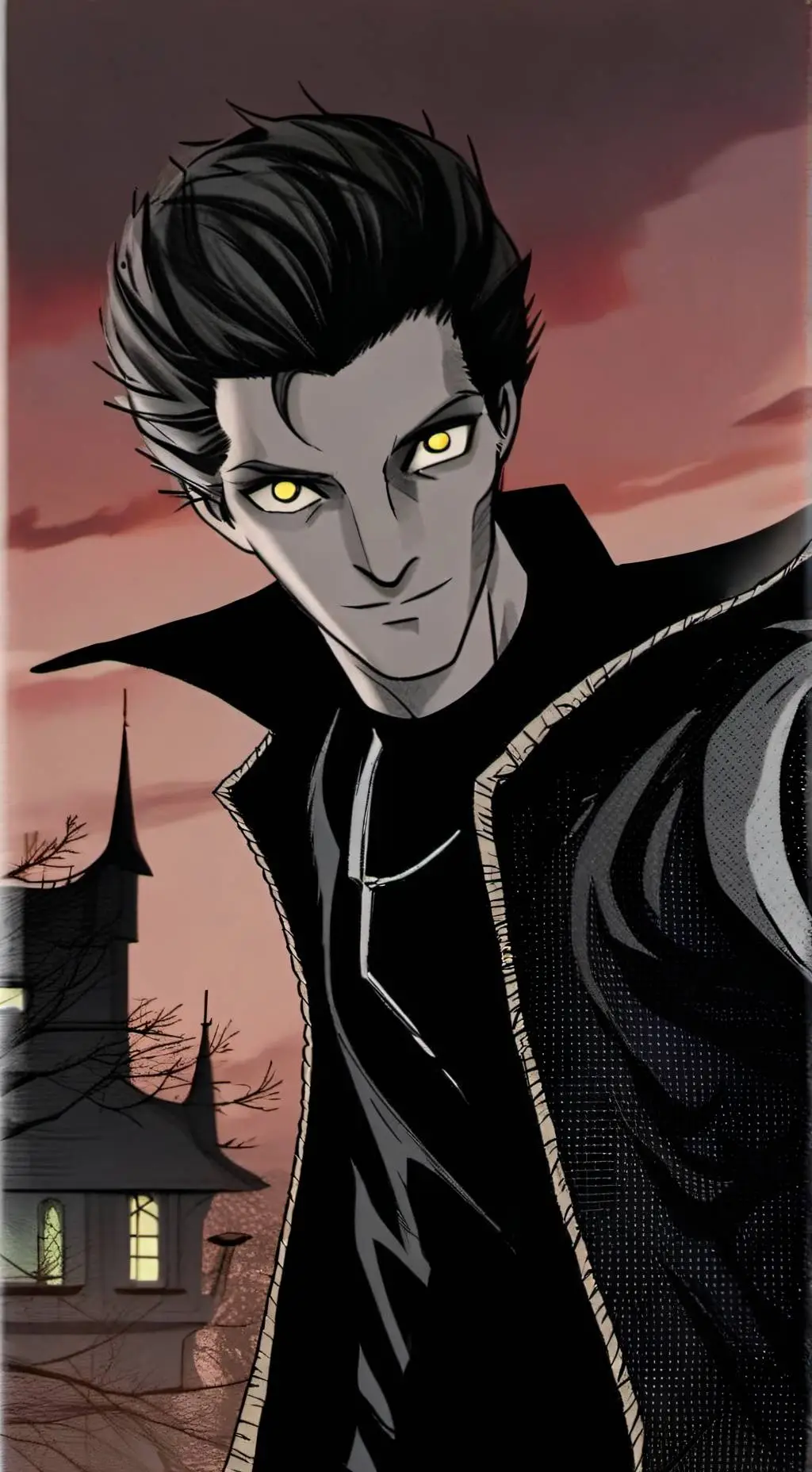 ai character: Pitch Black  background