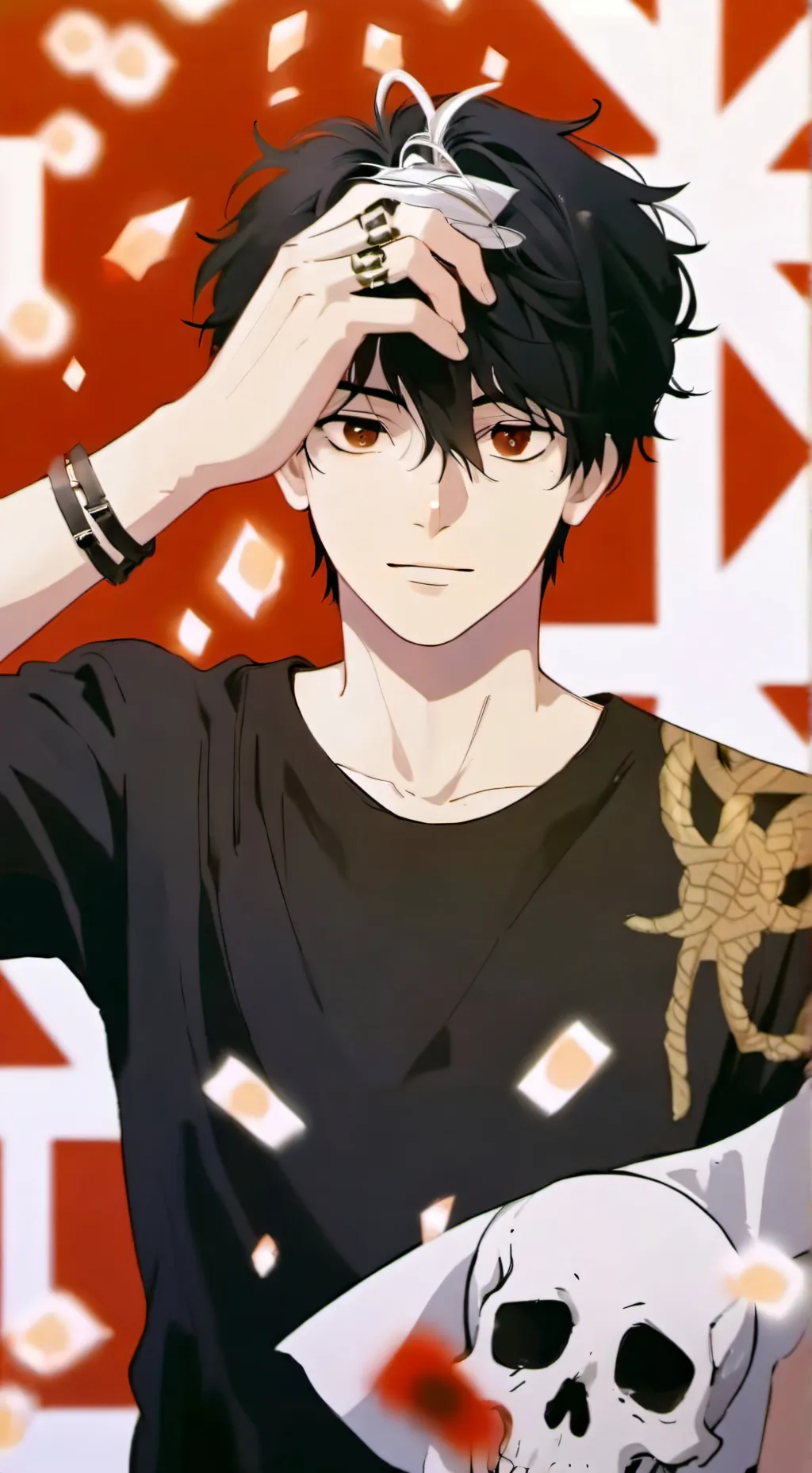 ai character: Nico di Angelo background