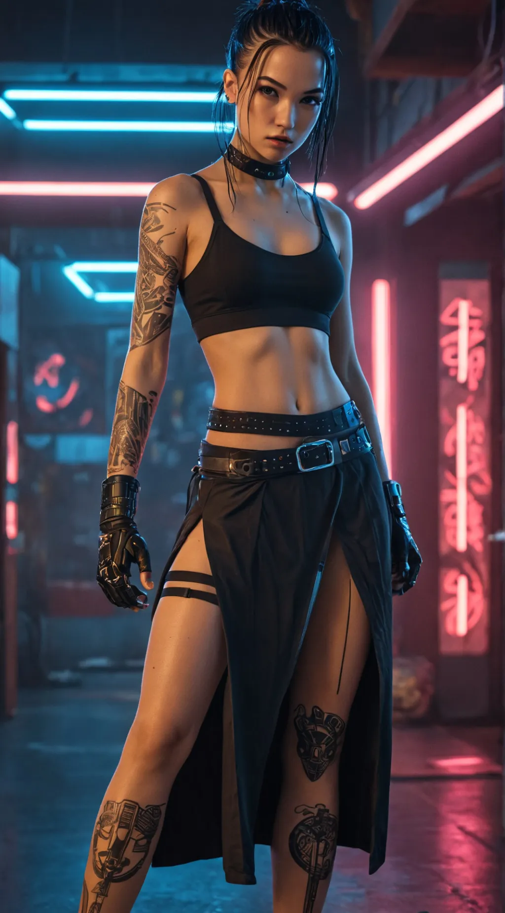ai character: Vex Kaelith background