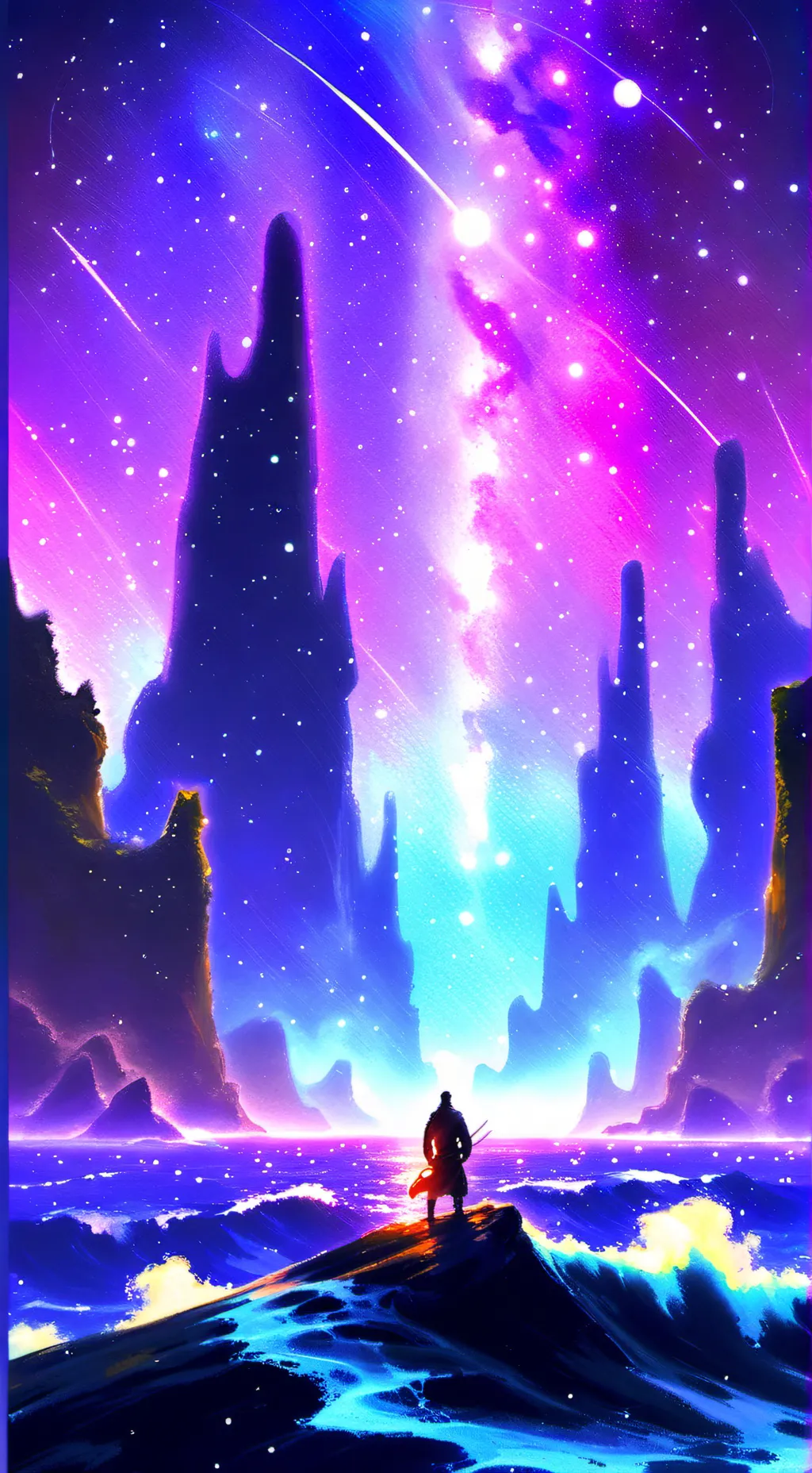 ai character: HH god  background