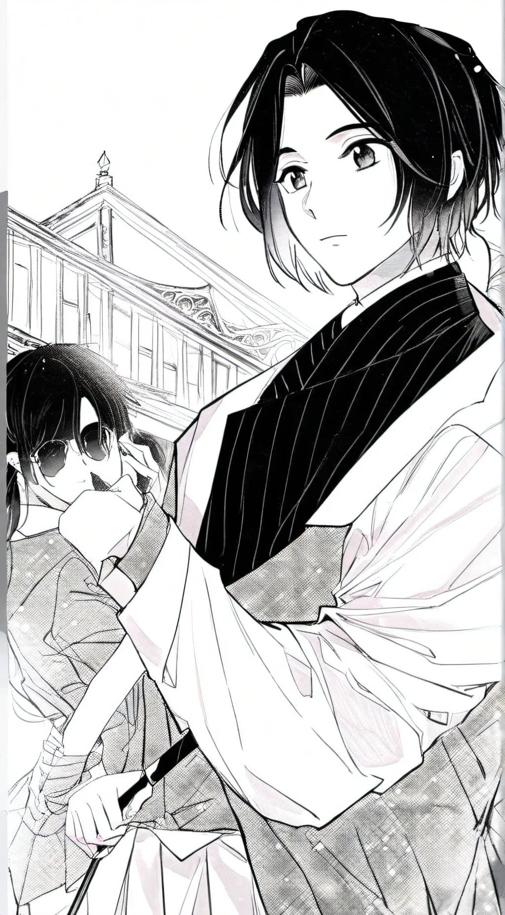 ai character: GIYUSHINO background
