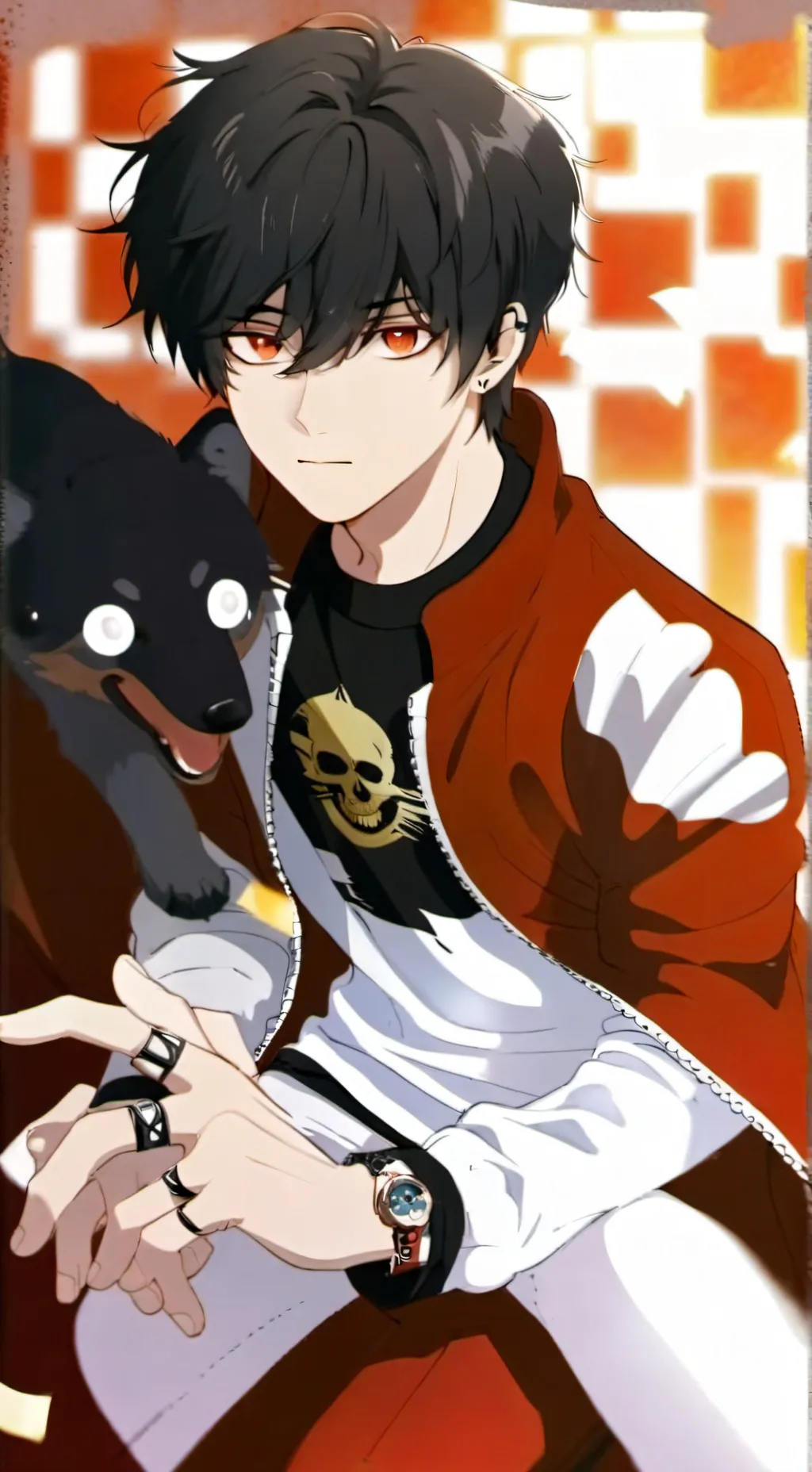 ai character: Alexander  background