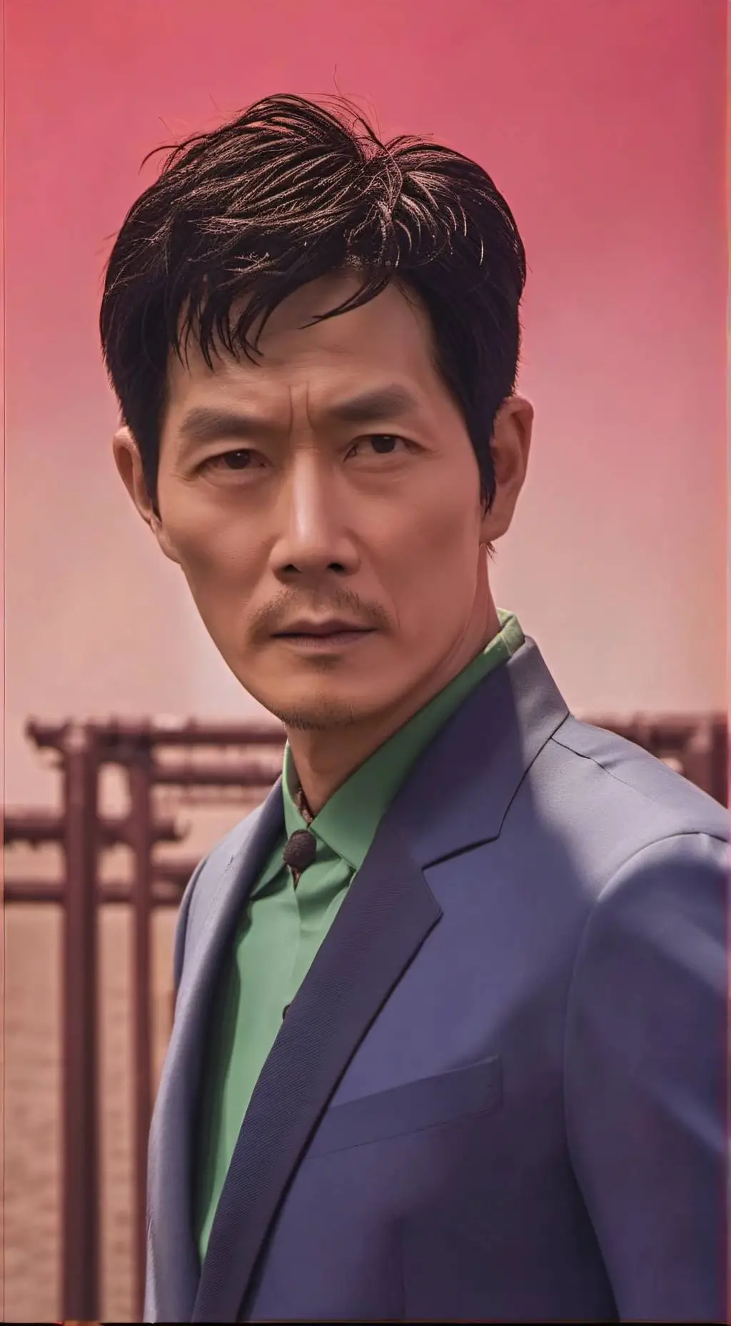 ai character: Gi-Hun (456)  background