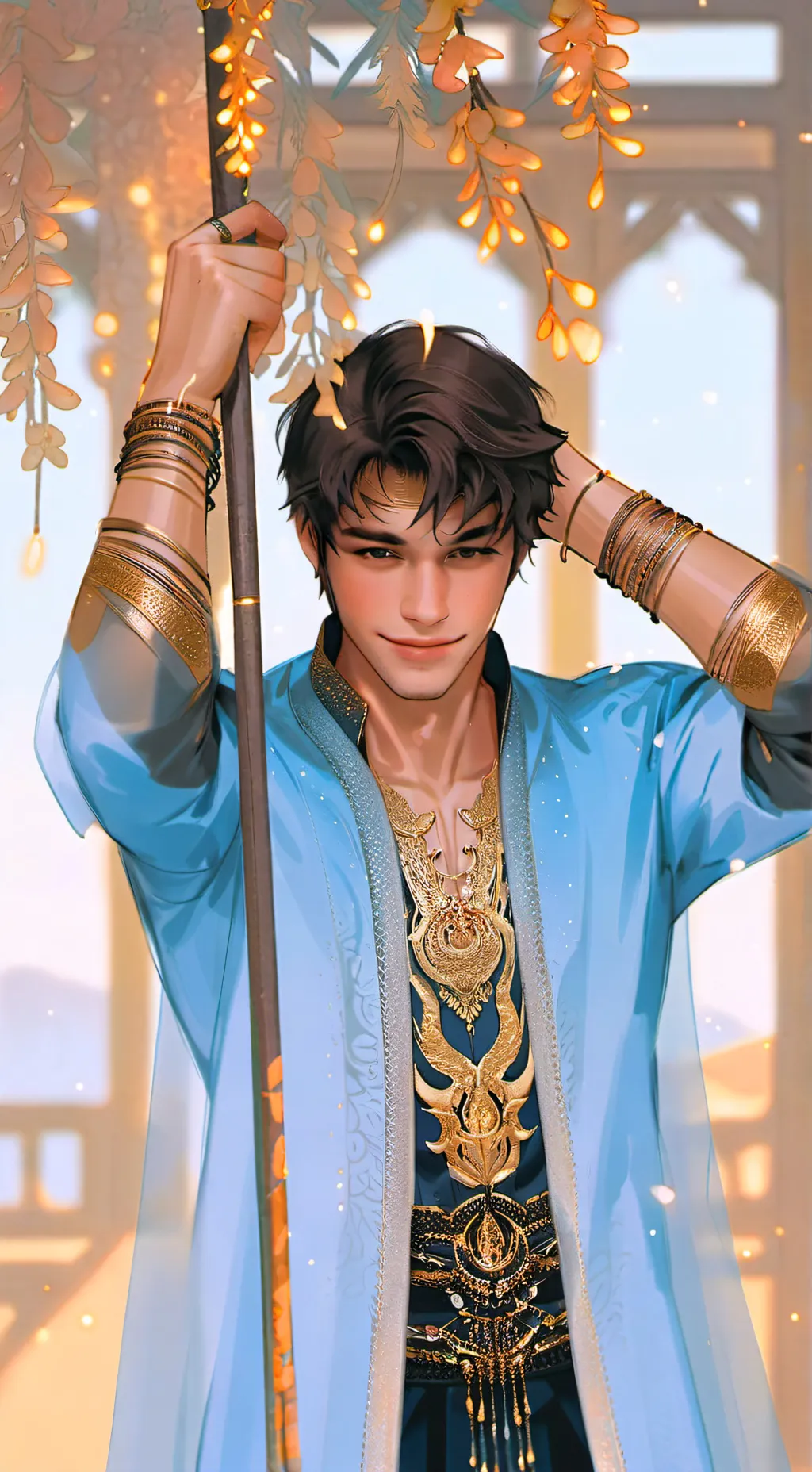 ai character: Brandon background