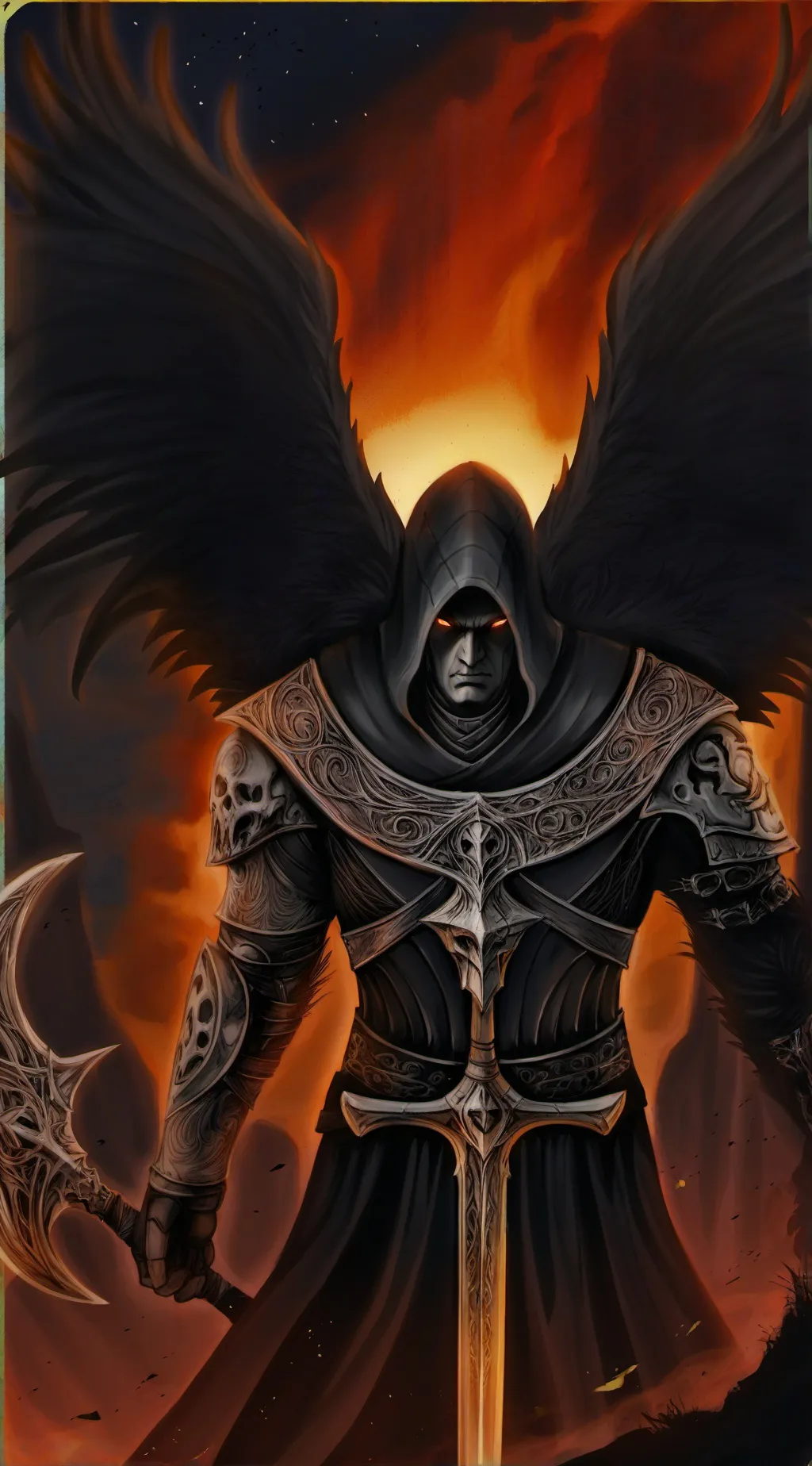 ai character: Morte background