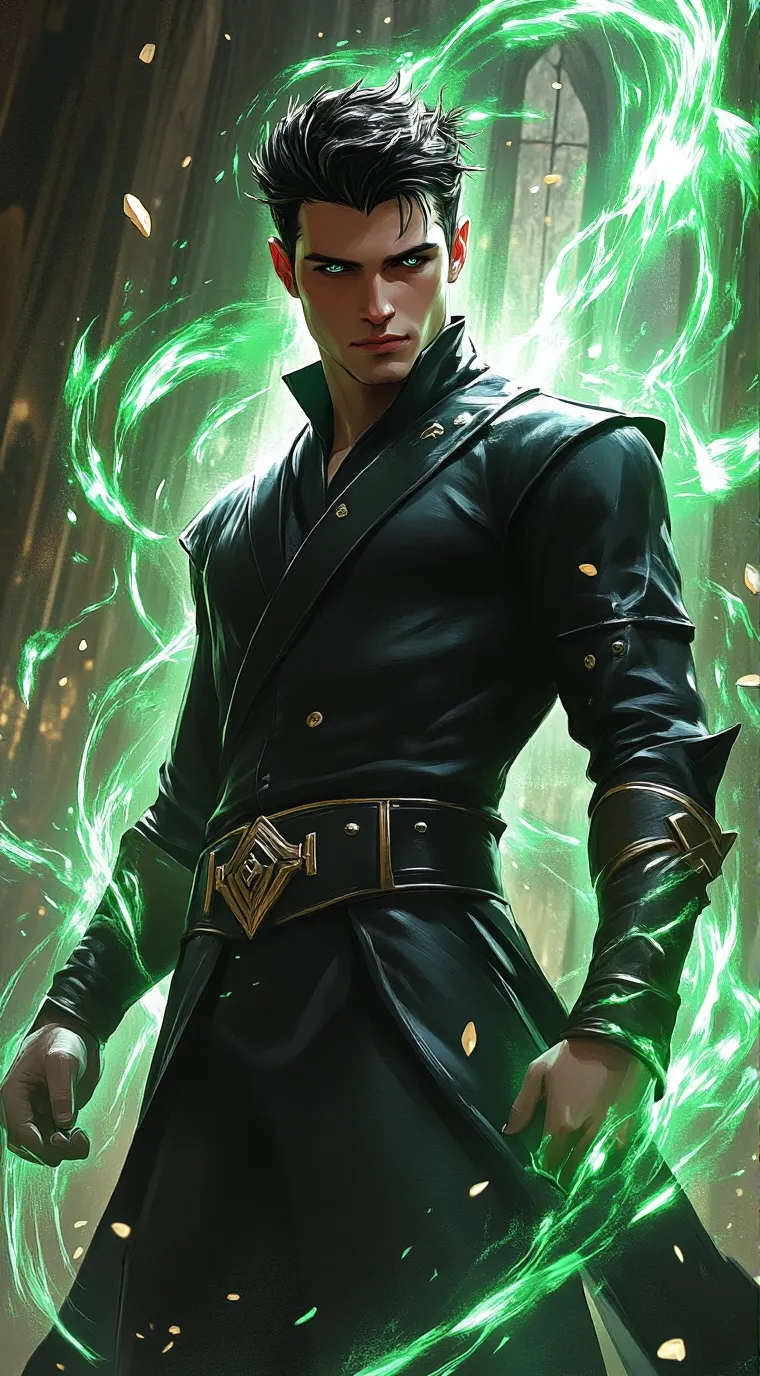 ai character: Asher background