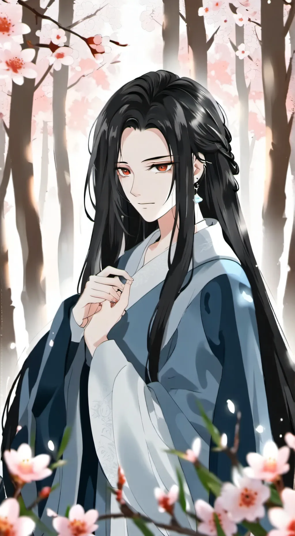 ai character: Hikari background