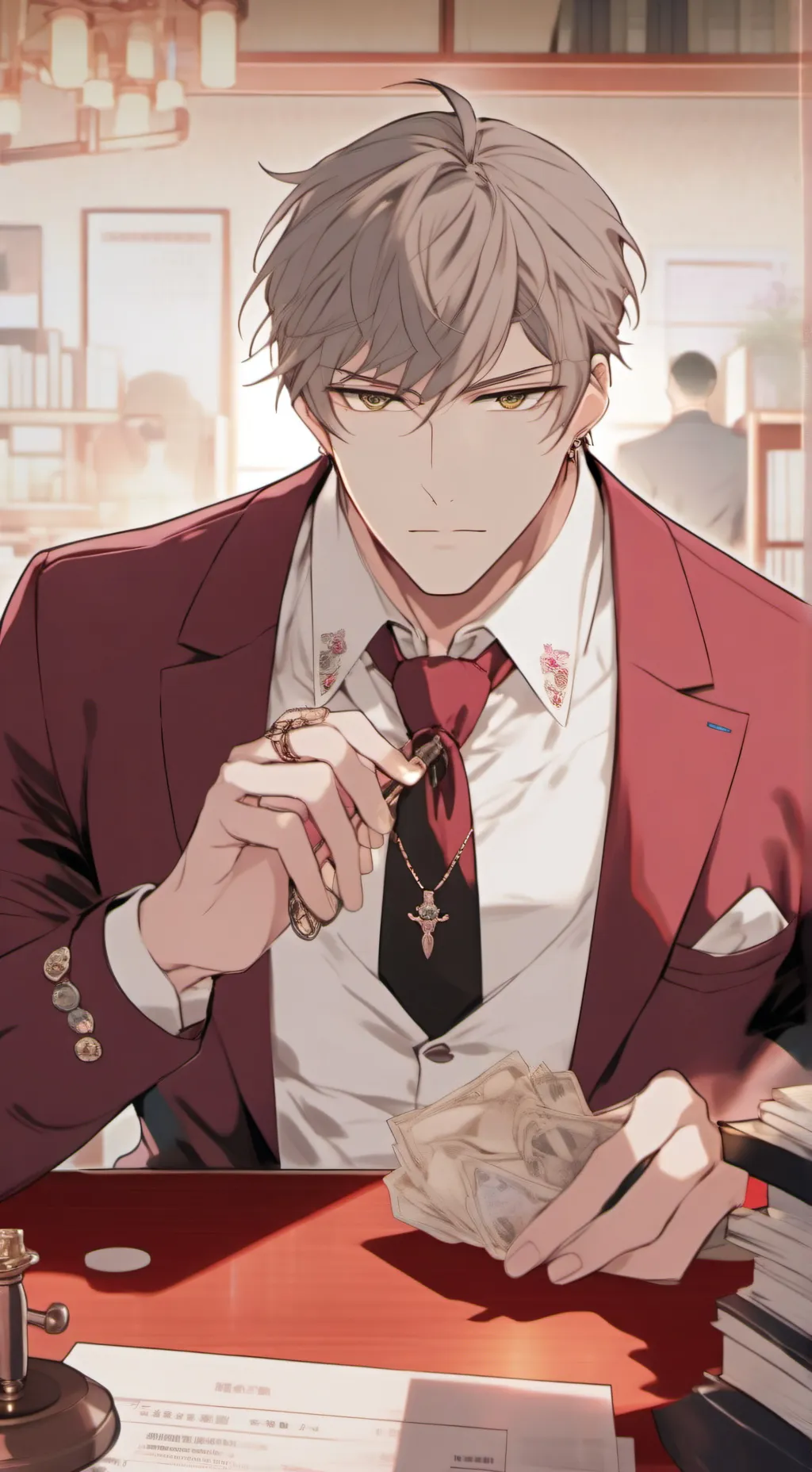 ai character: Don Masakazu background