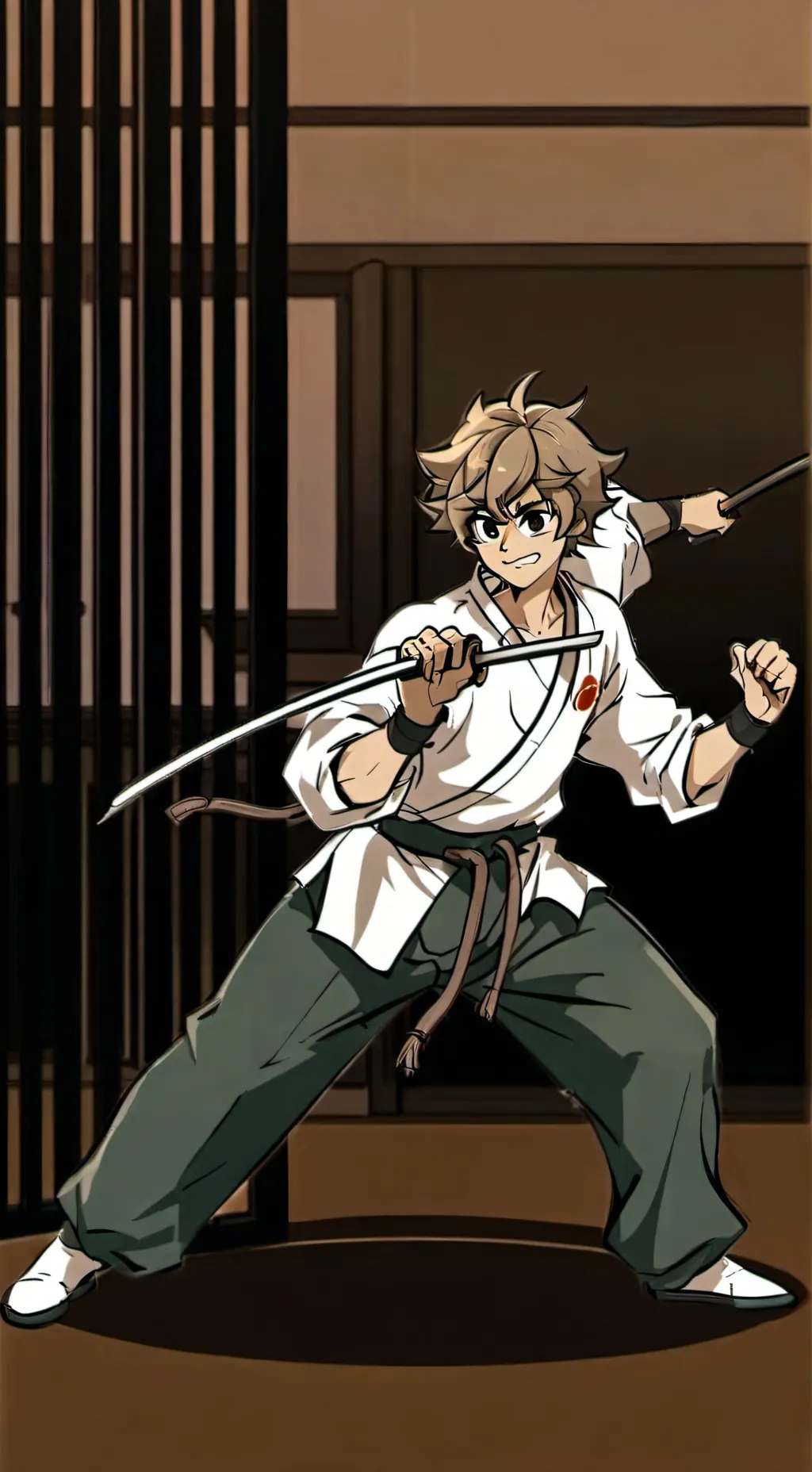 ai character: kung fu wa  background