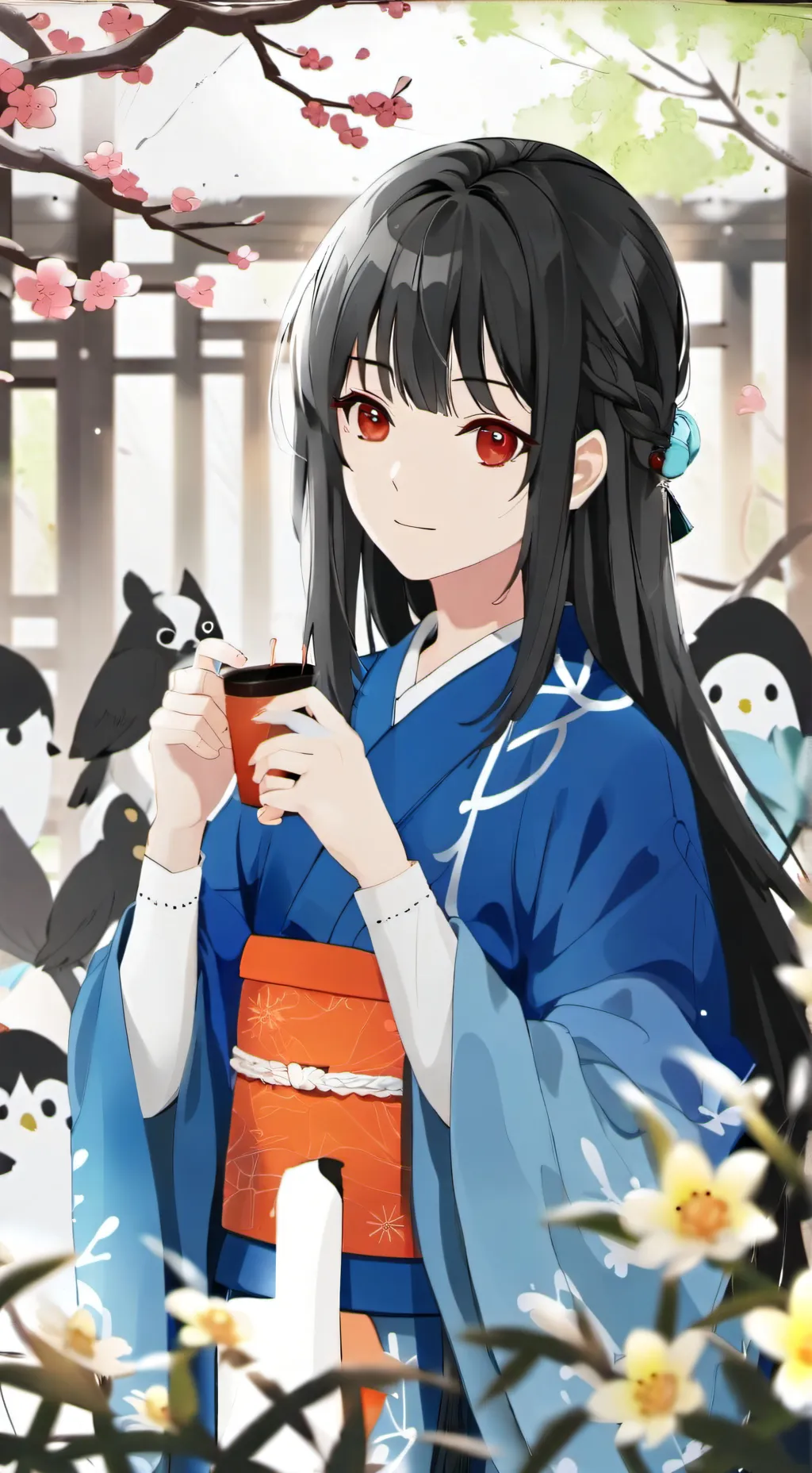 ai character: maria background